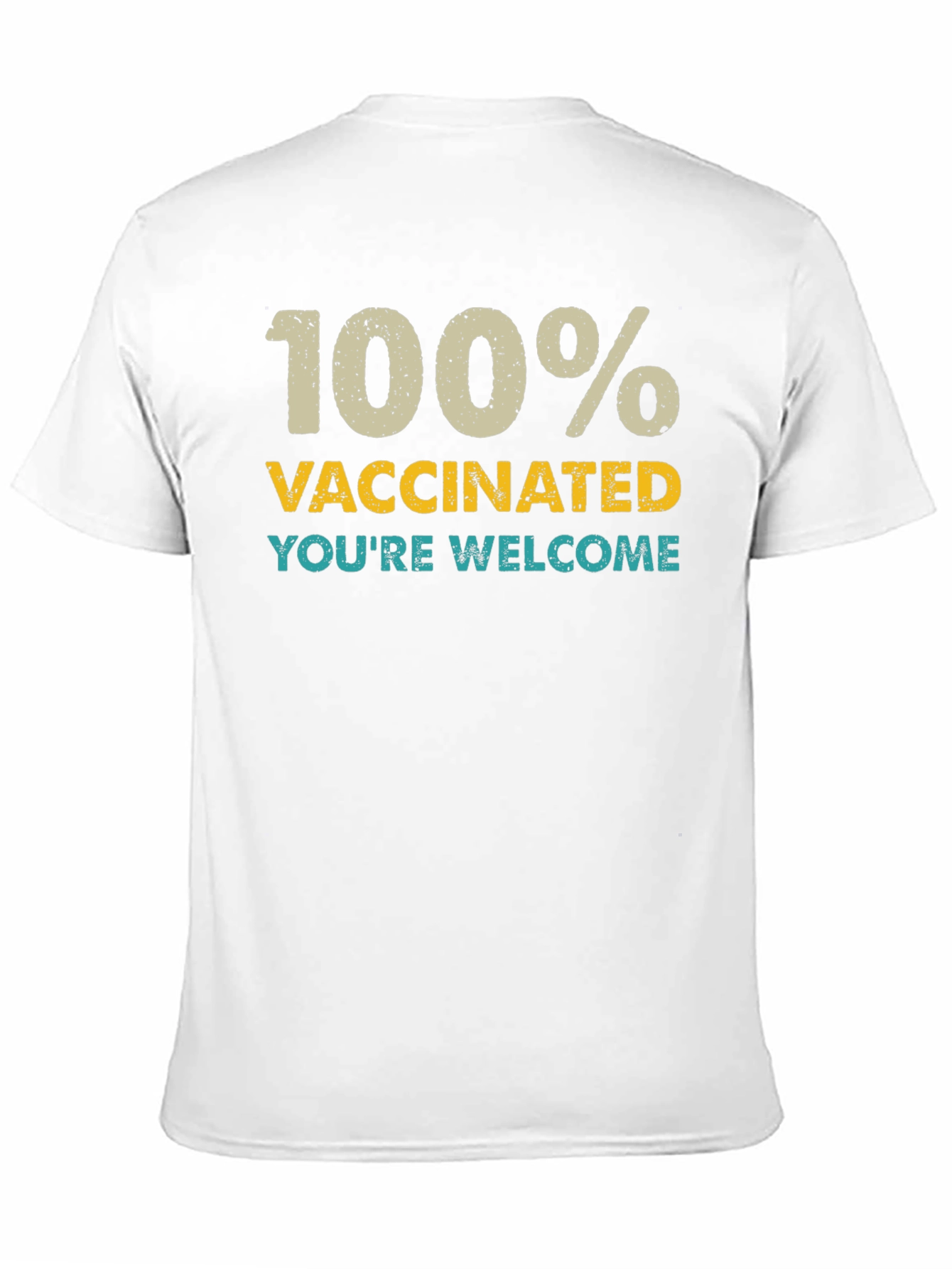 100% Vaccinated Graphic Tee
