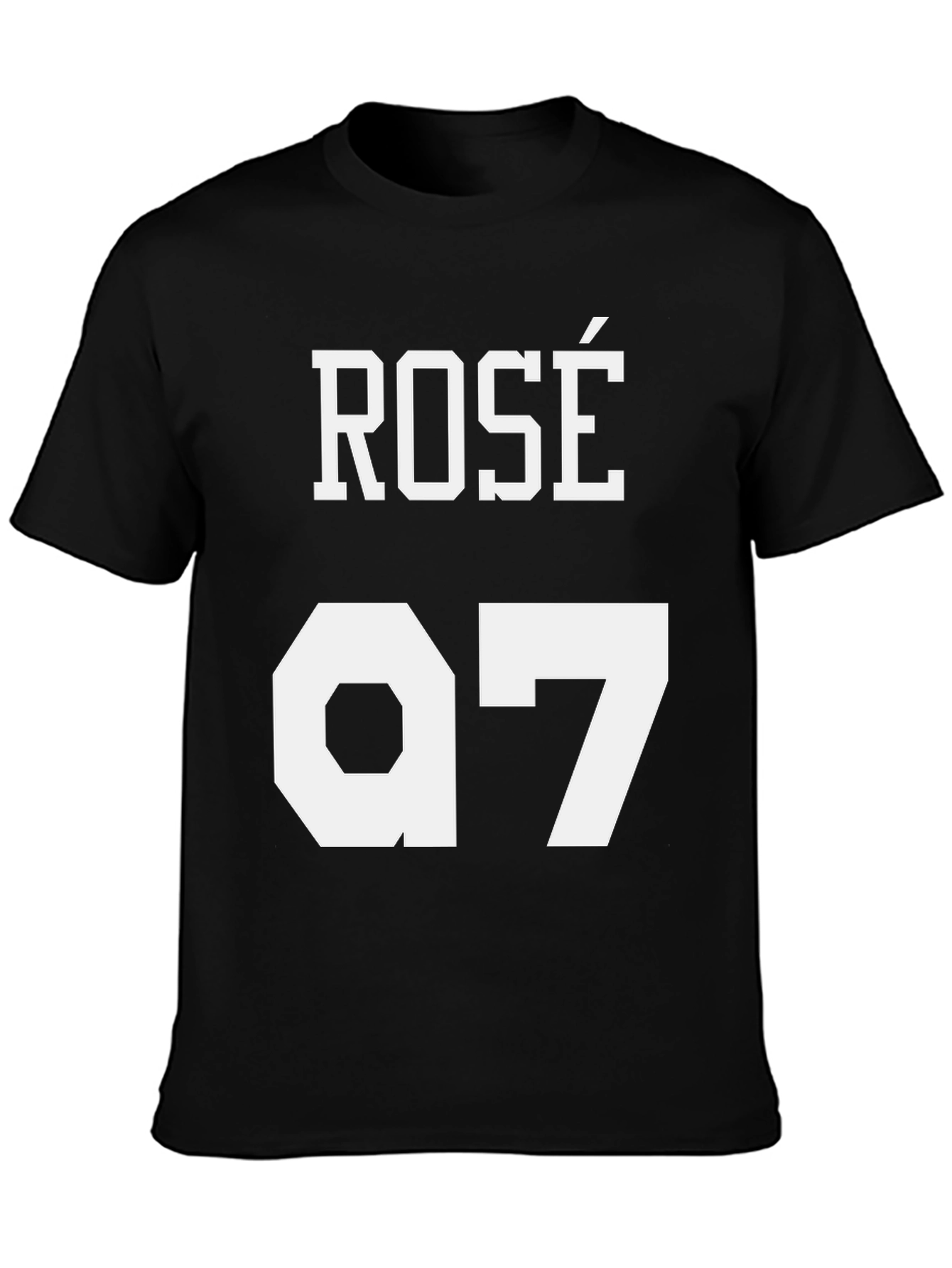 Rosé 97 Black T-Shirt - Fashion Tee