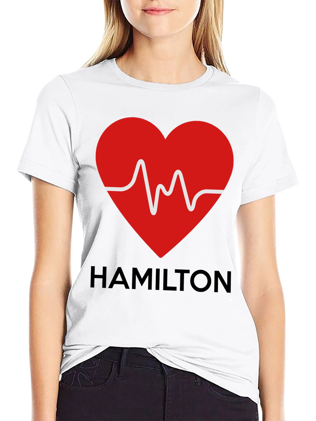 Hamilton Heartbeat T-Shirt - Motorsport Fan Apparel
