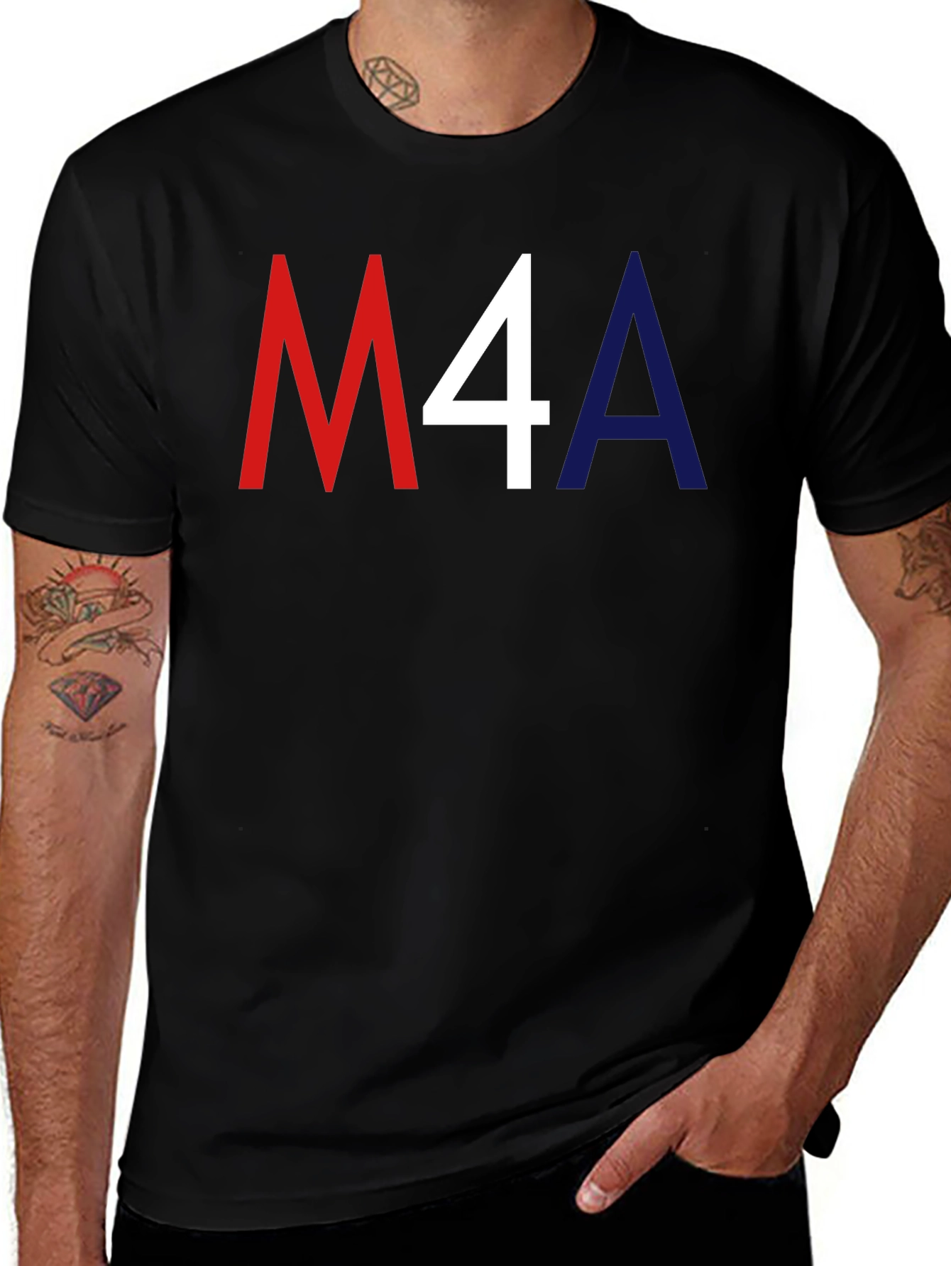 M4A Graphic Tee - Make America Great Again!