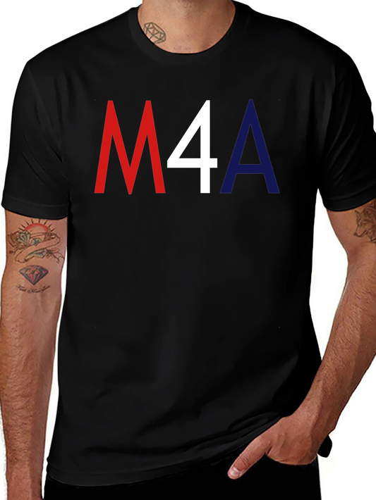M4A Graphic Tee - Make America Great Again!
