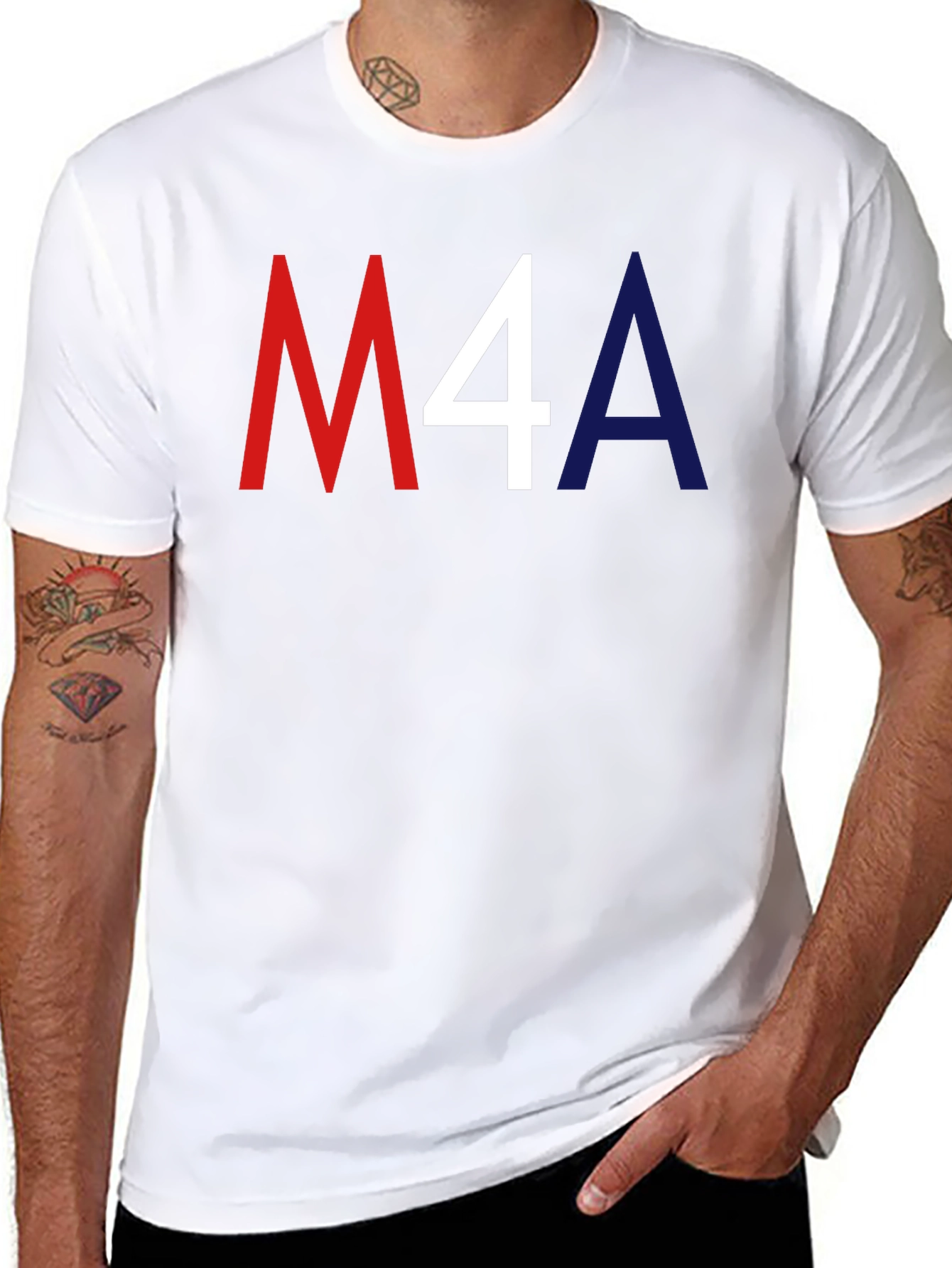 M4A Graphic Tee - Make America Great Again!
