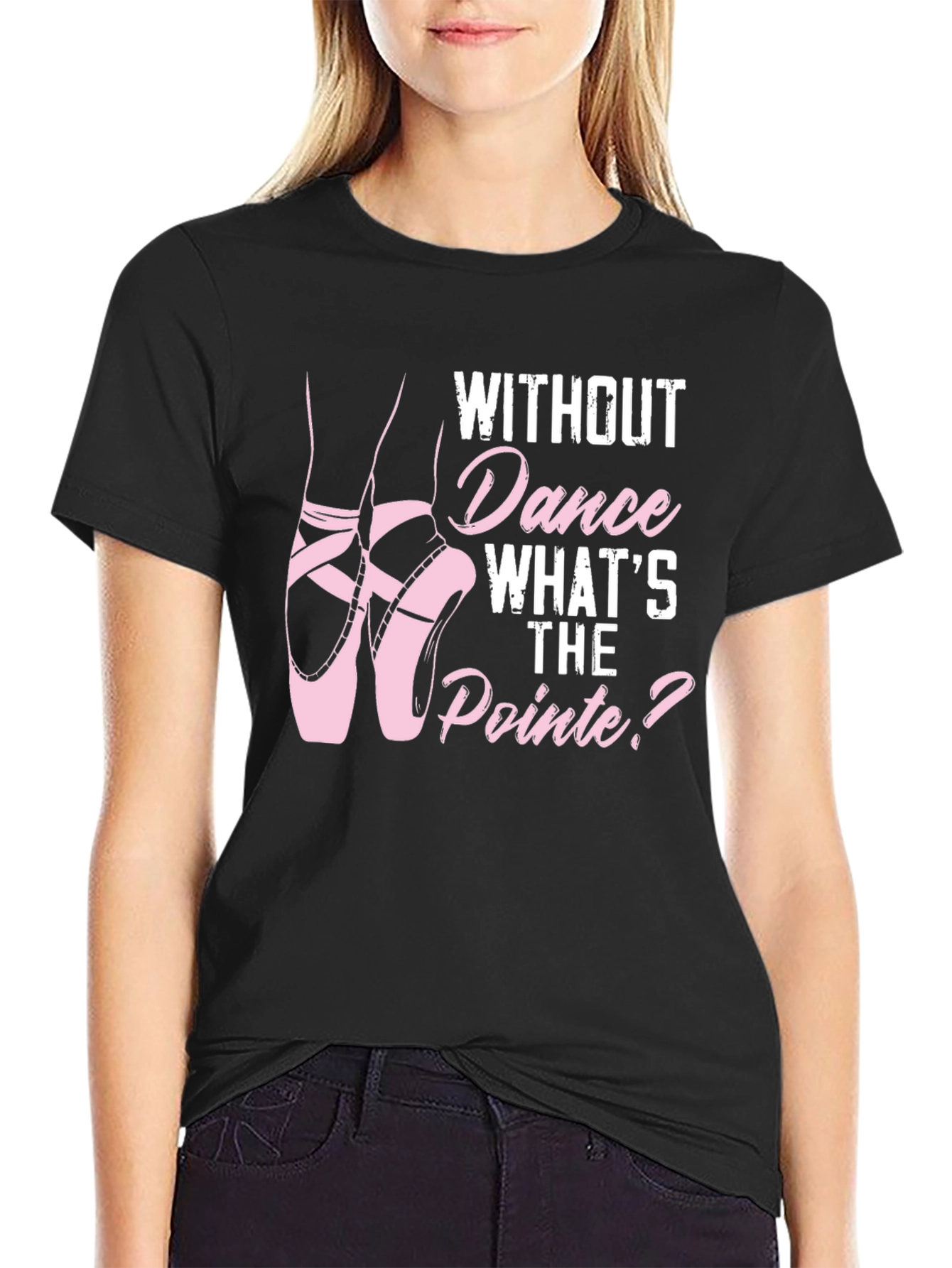 Dance Pointe T-Shirt - Ballet Lover Tee
