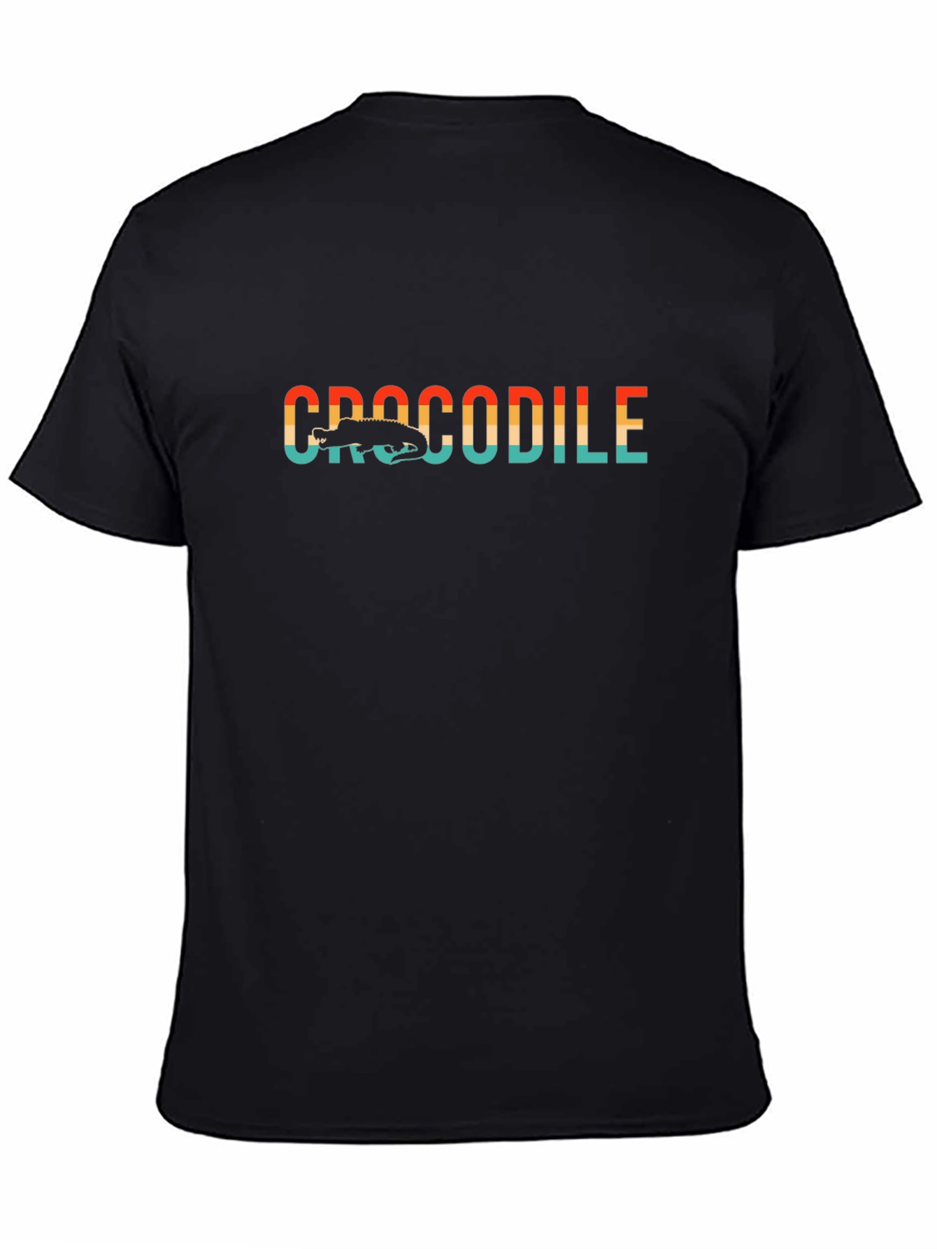 Retro Crocodile T-Shirt - Cool Animal Graphic Tee