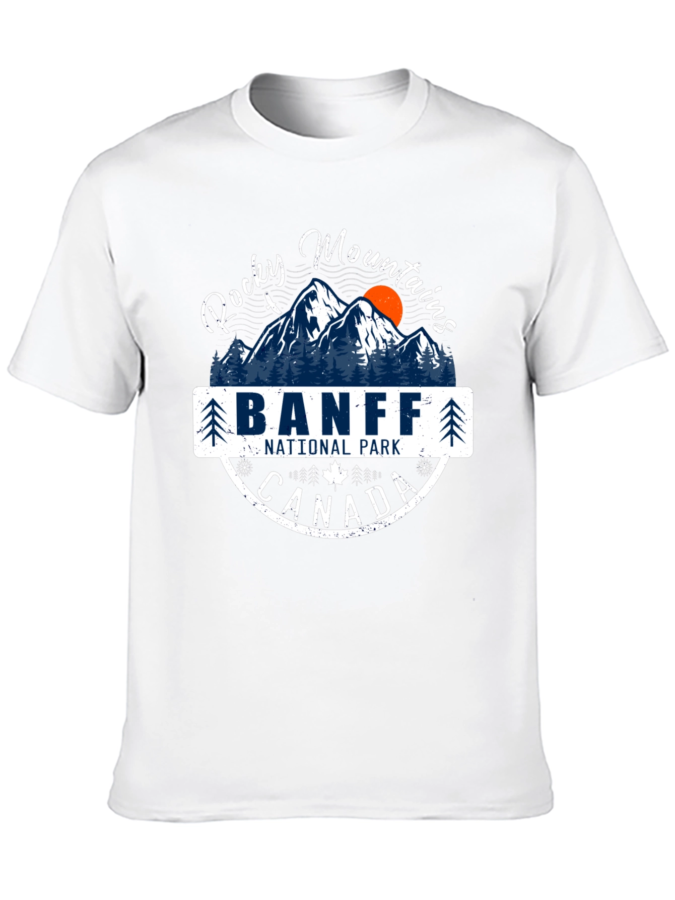 Banff National Park T-Shirt Rocky Mountains Canada Tee
