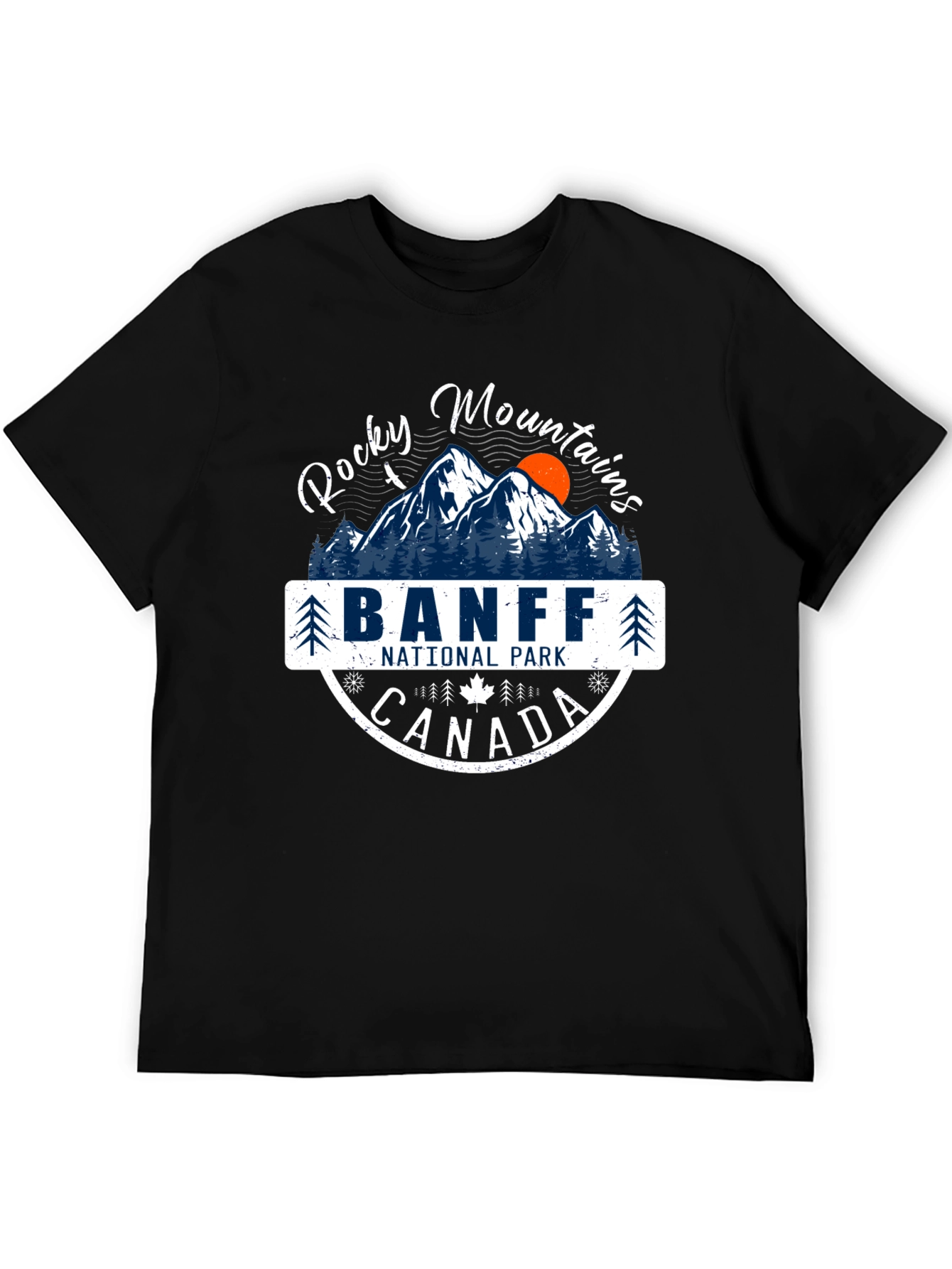 Banff National Park T-Shirt Rocky Mountains Canada Tee