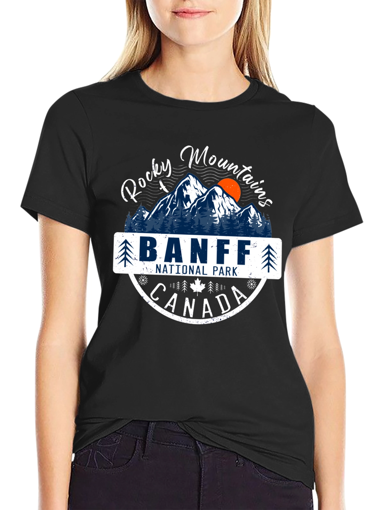 Banff National Park T-Shirt Rocky Mountains Canada Tee