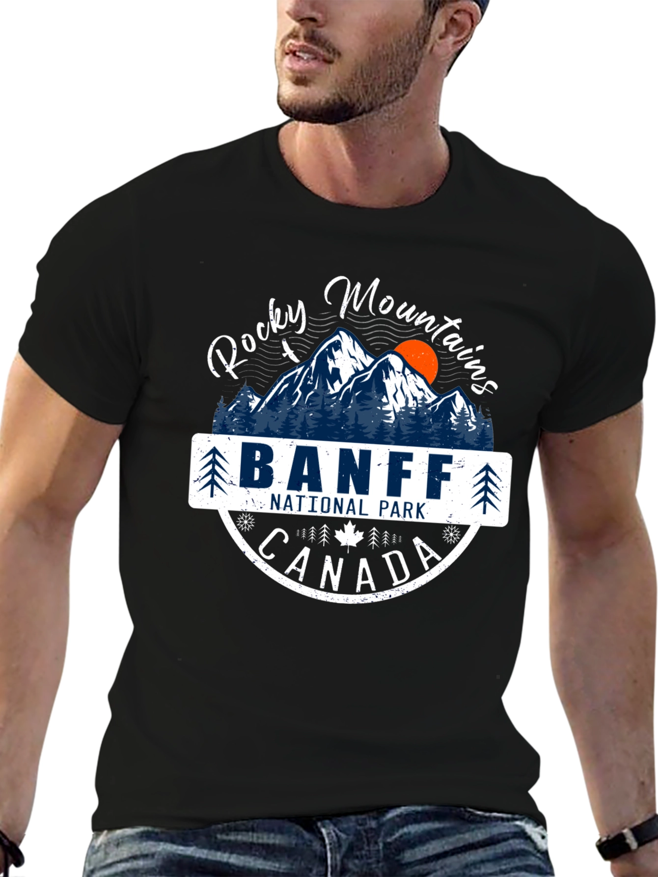 Banff National Park T-Shirt Rocky Mountains Canada Tee