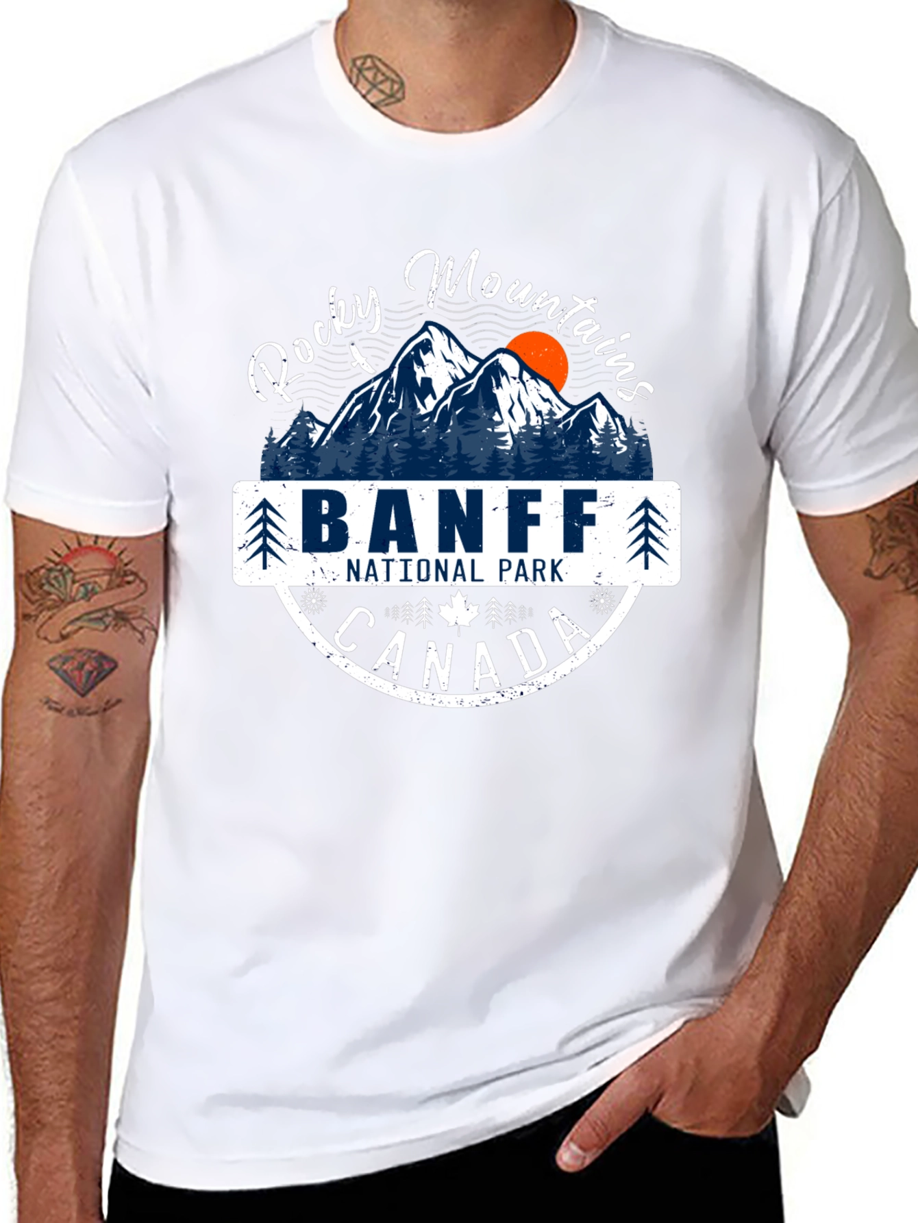Banff National Park T-Shirt Rocky Mountains Canada Tee