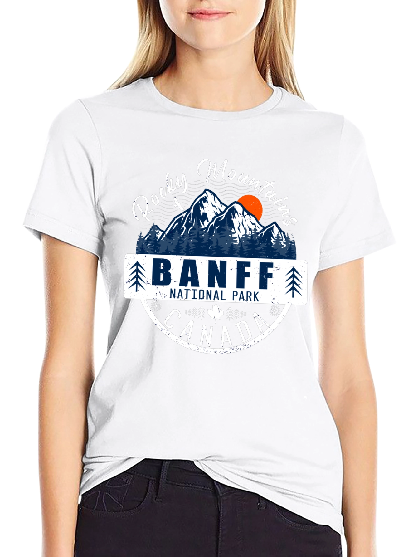 Banff National Park T-Shirt Rocky Mountains Canada Tee