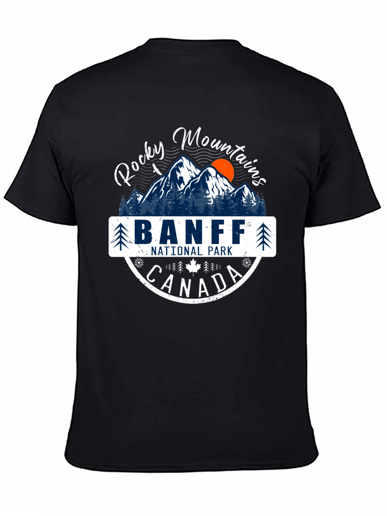 Banff National Park T-Shirt Rocky Mountains Canada Tee