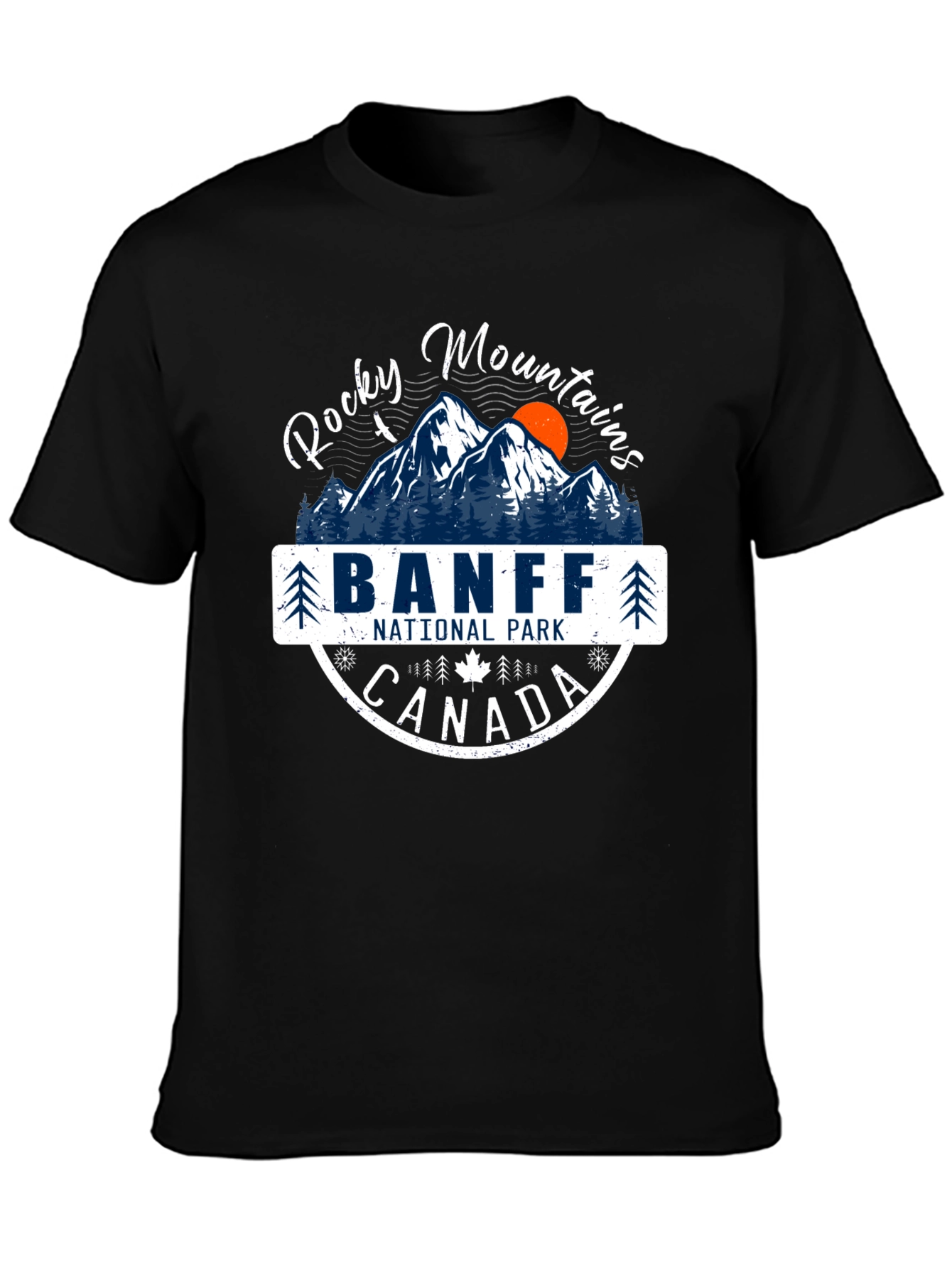 Banff National Park T-Shirt Rocky Mountains Canada Tee