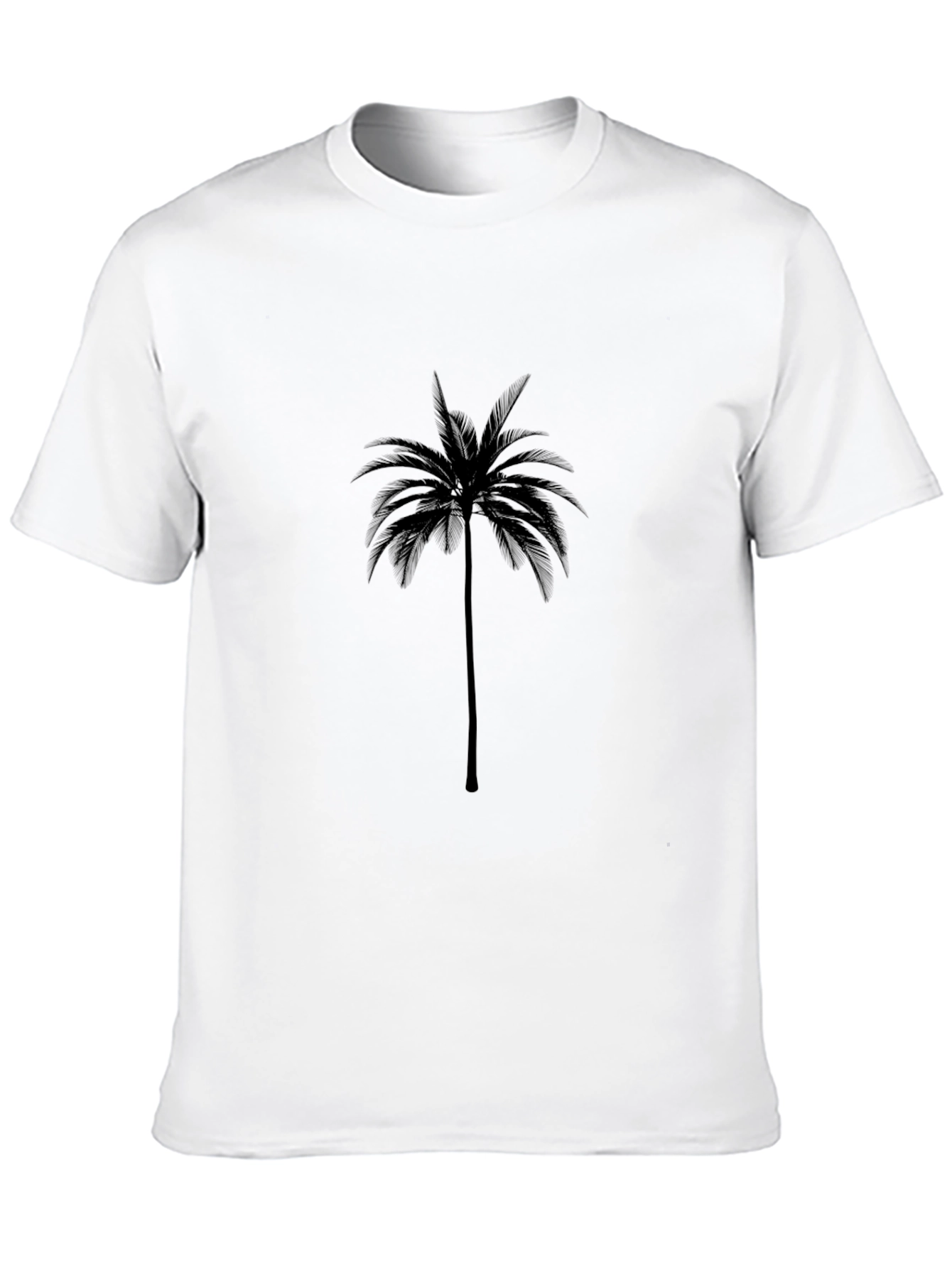 Palm Tree Graphic Tee - Casual Comfort