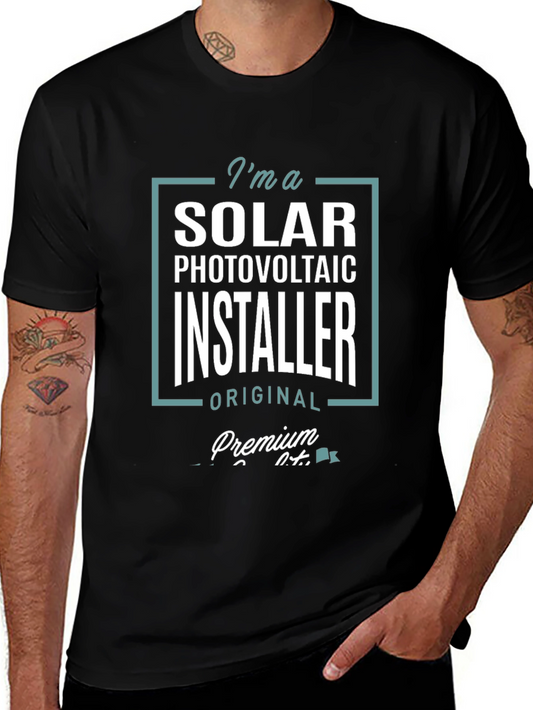 Solar Photovoltaic Installer T-Shirt - Premium