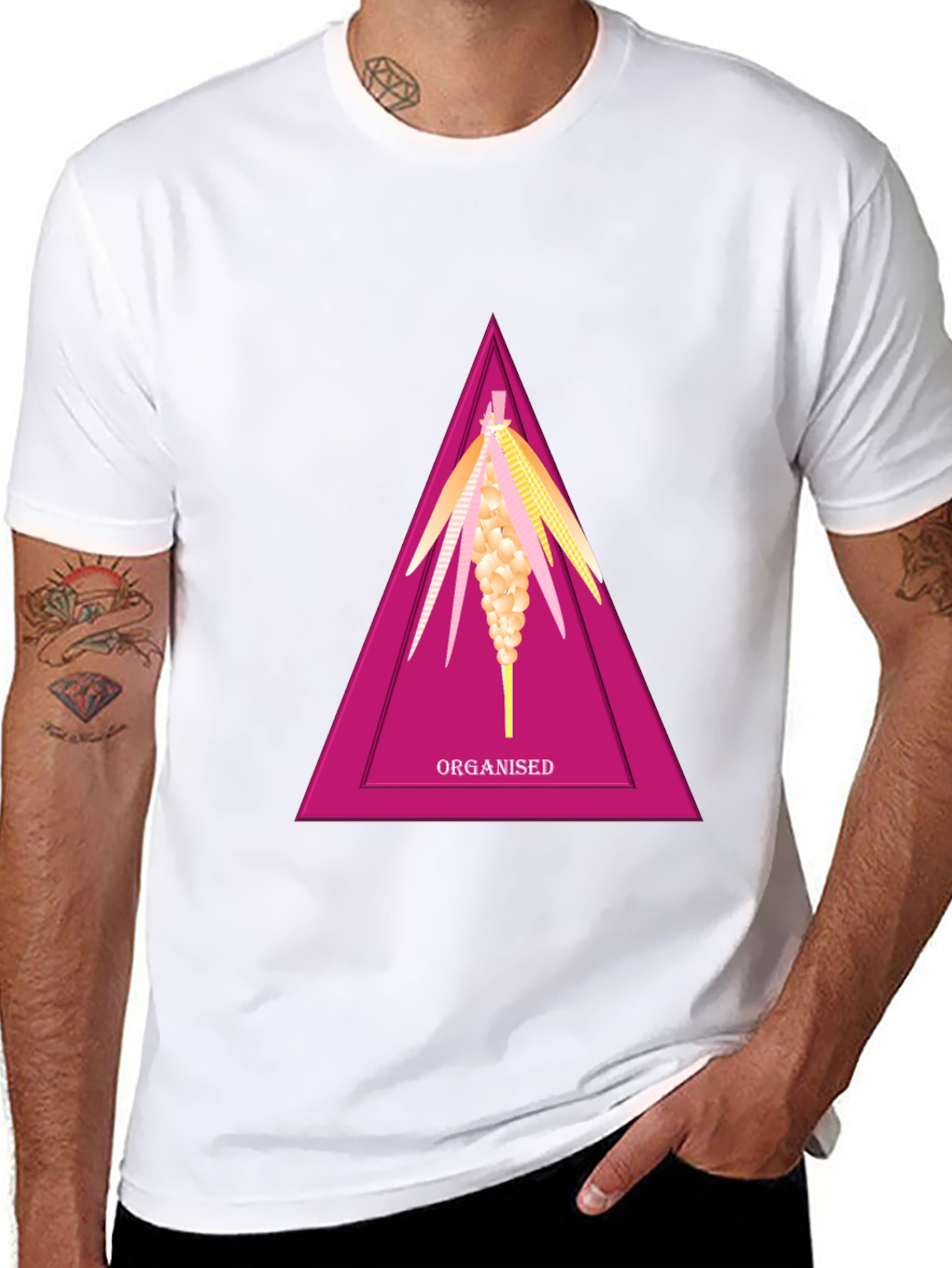 Organised T-Shirt - Unique Graphic Tee