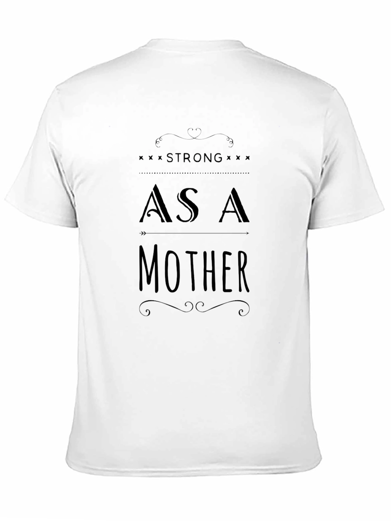 Strong As A Mother Graphic Tee - Black