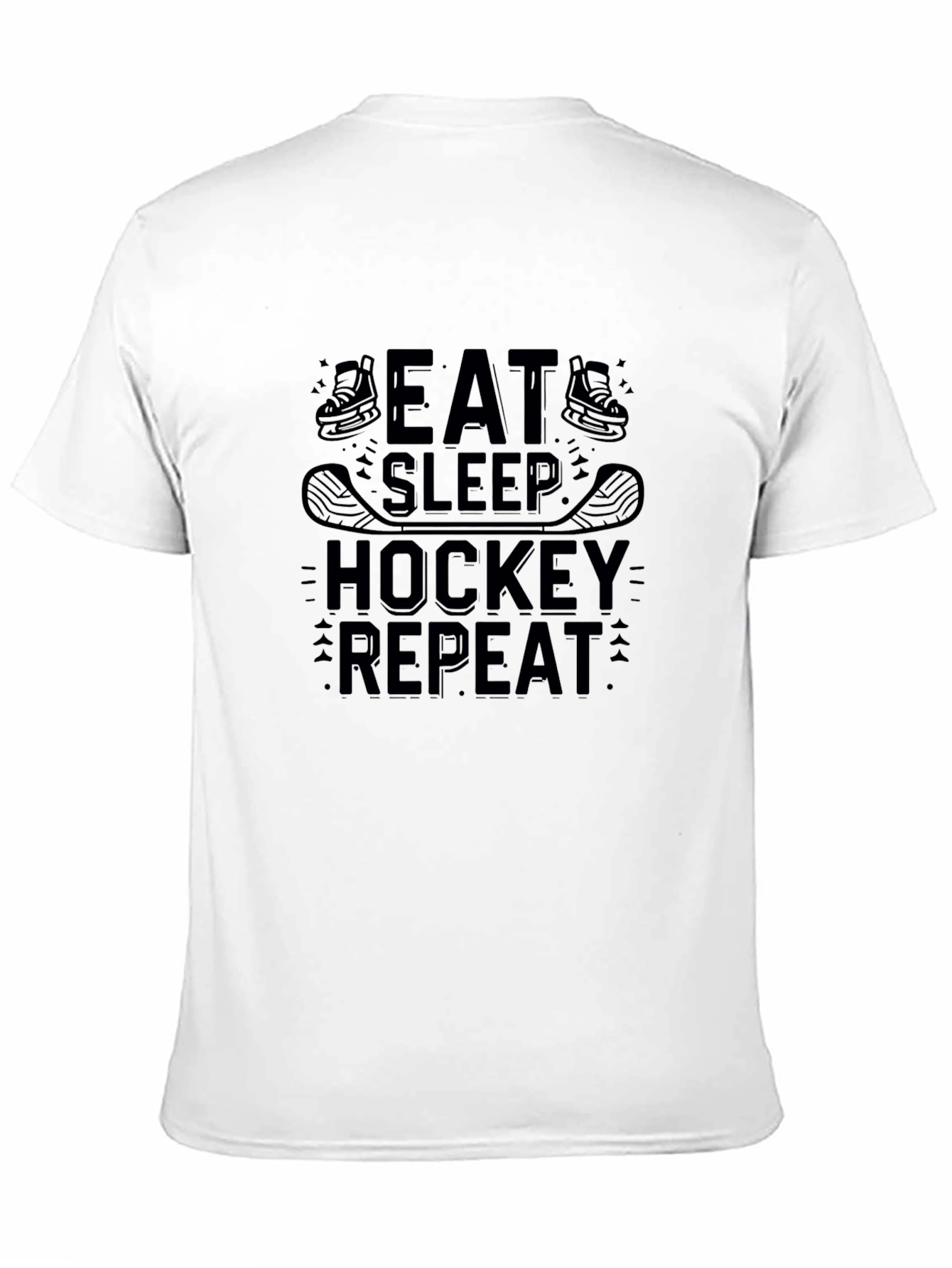 Eat Sleep Hockey Repeat T-Shirt