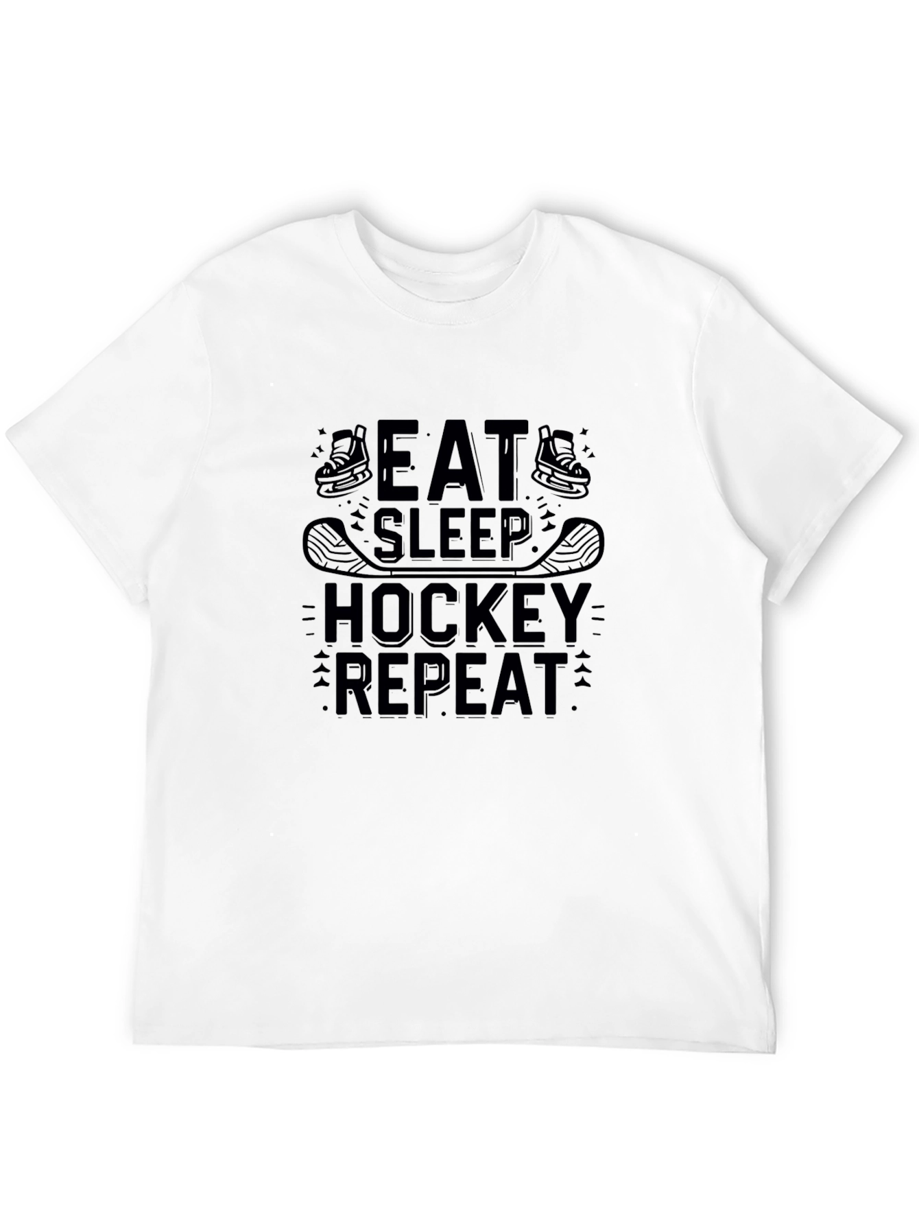 Eat Sleep Hockey Repeat T-Shirt