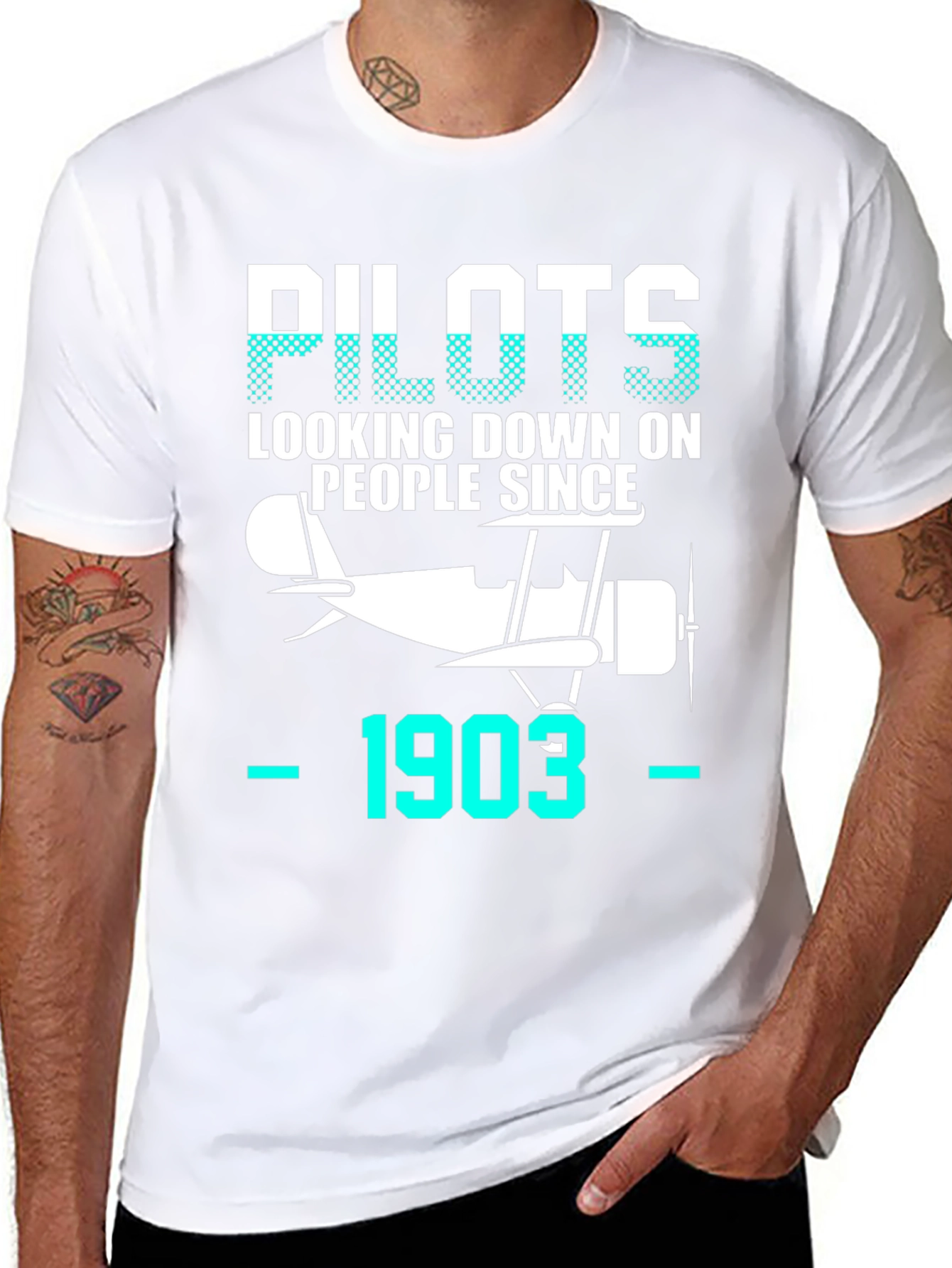 Pilot Since 1903 T-Shirt - Aviation Lovers