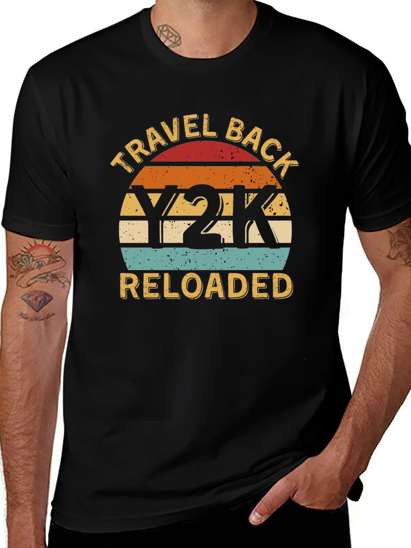 Y2K Reloaded Graphic Tee - Retro Style