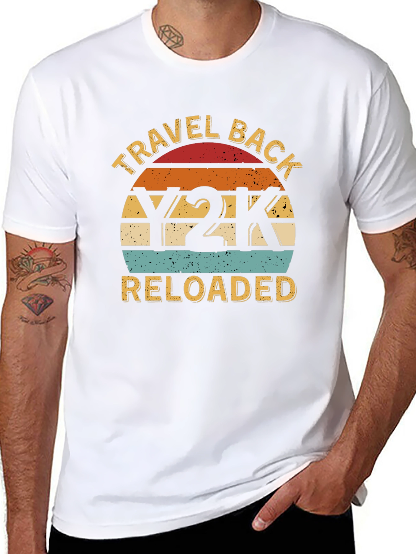 Y2K Reloaded Graphic Tee - Retro Style