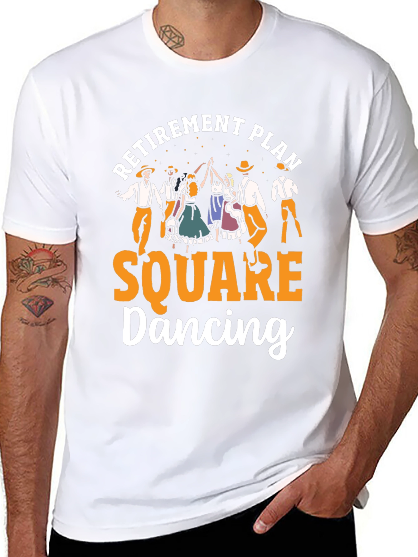 Retirement Plan Square Dancing T-Shirt