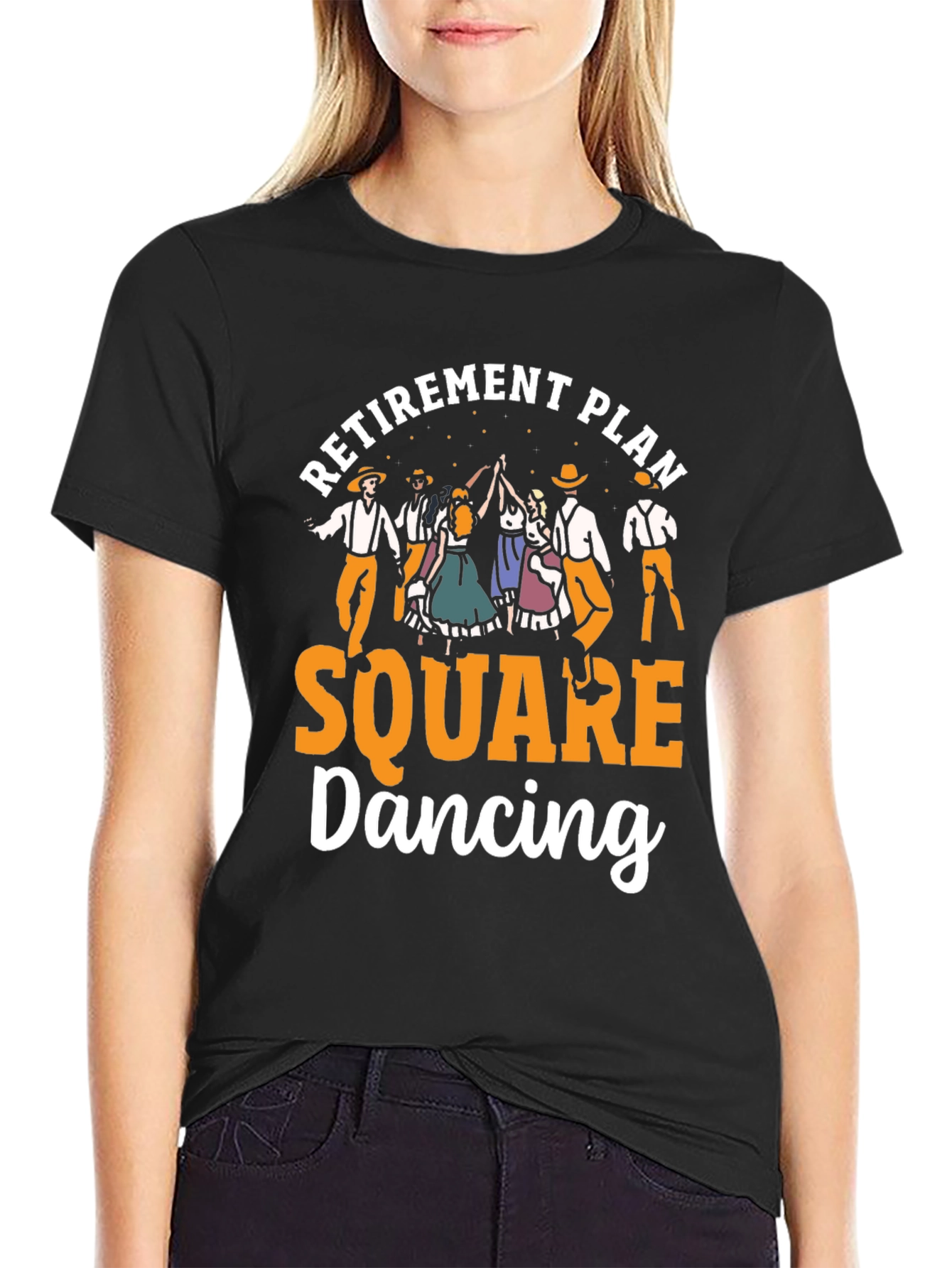Retirement Plan Square Dancing T-Shirt