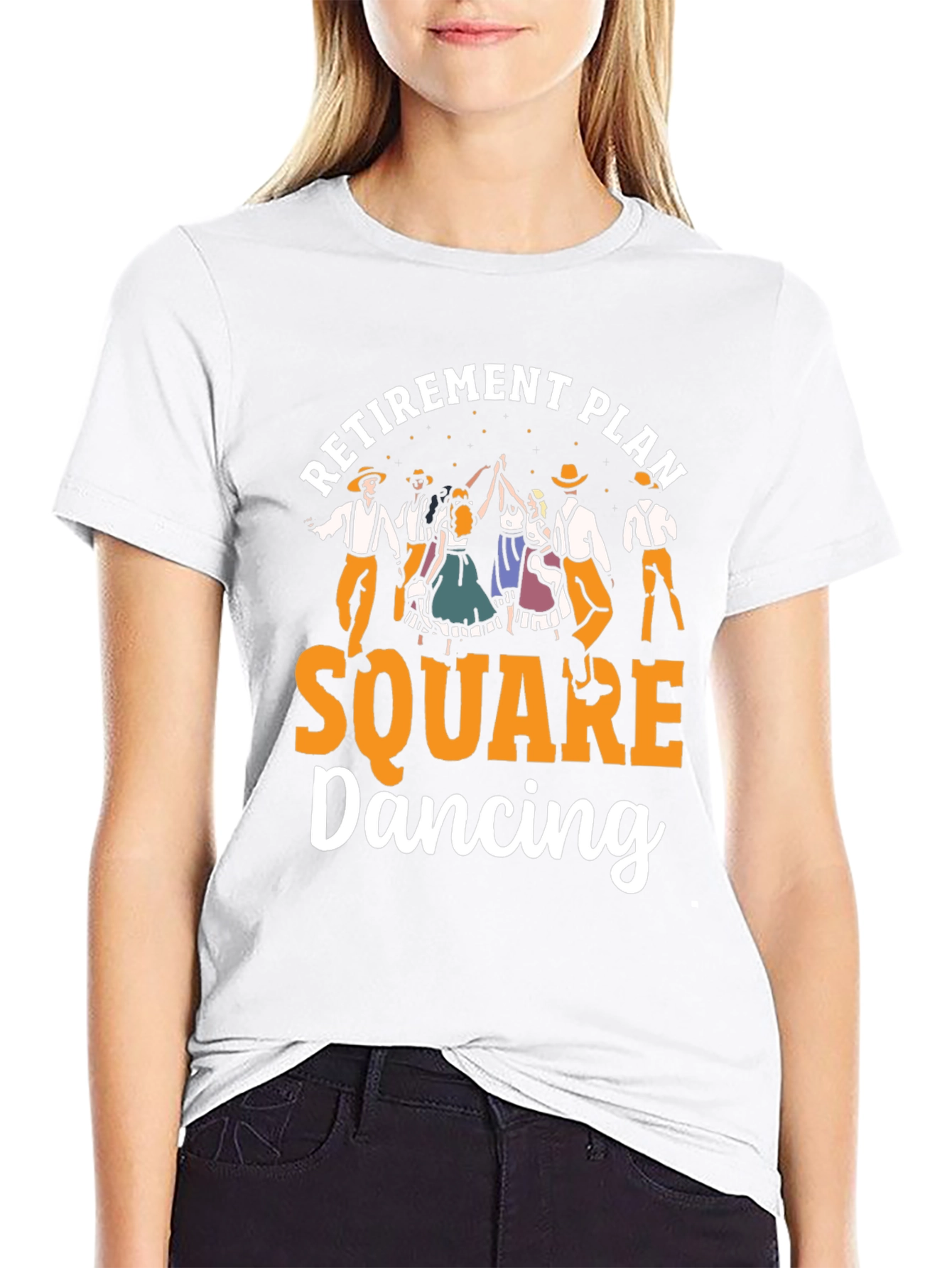 Retirement Plan Square Dancing T-Shirt
