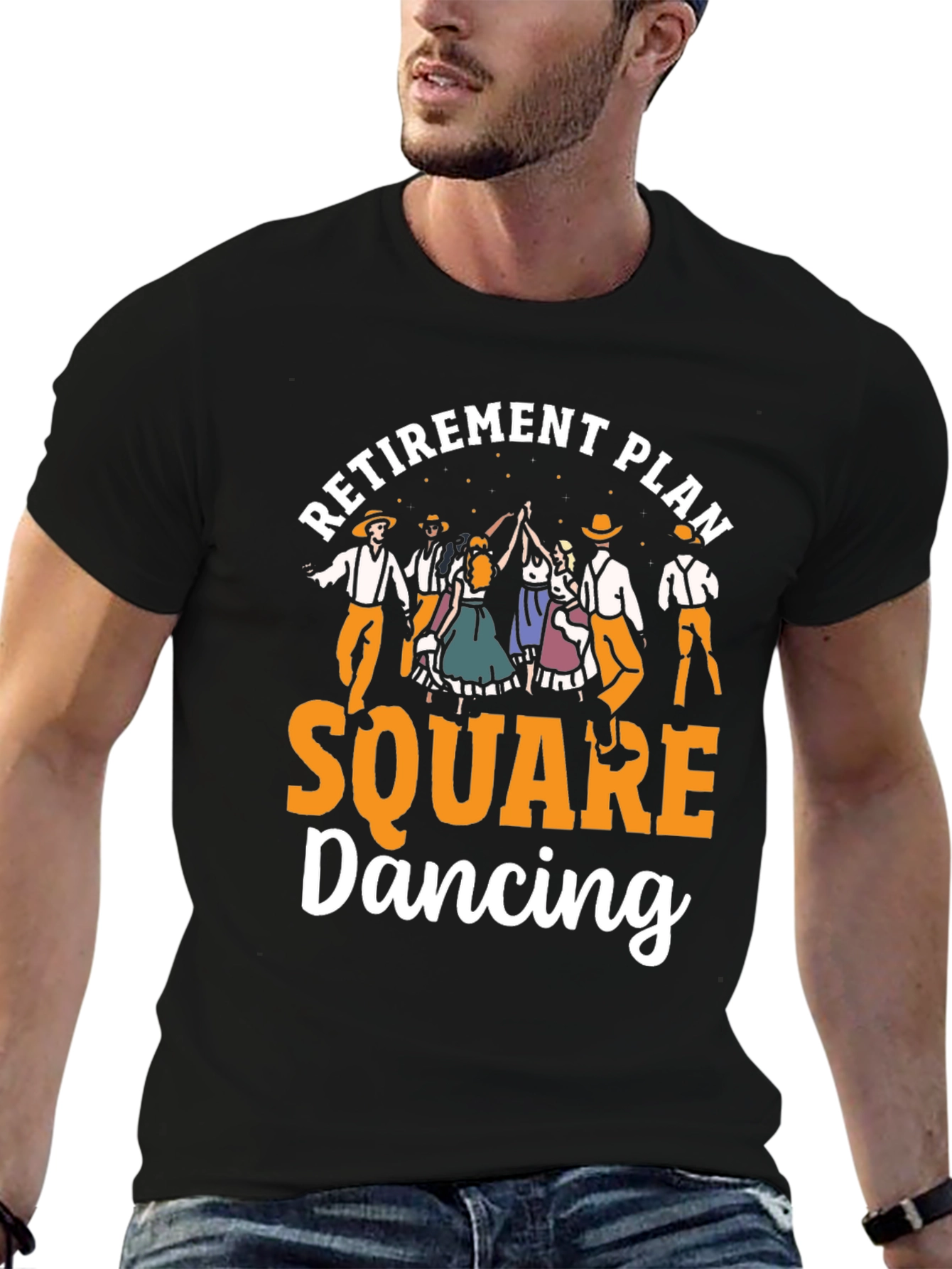 Retirement Plan Square Dancing T-Shirt
