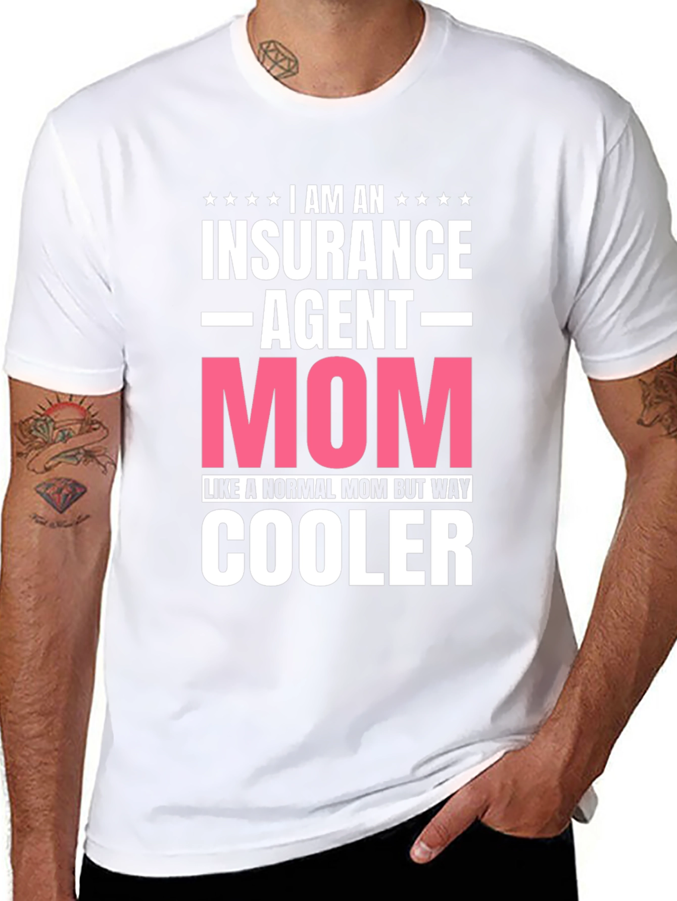 Insurance Agent Mom T-Shirt: Coolest Mom Ever!