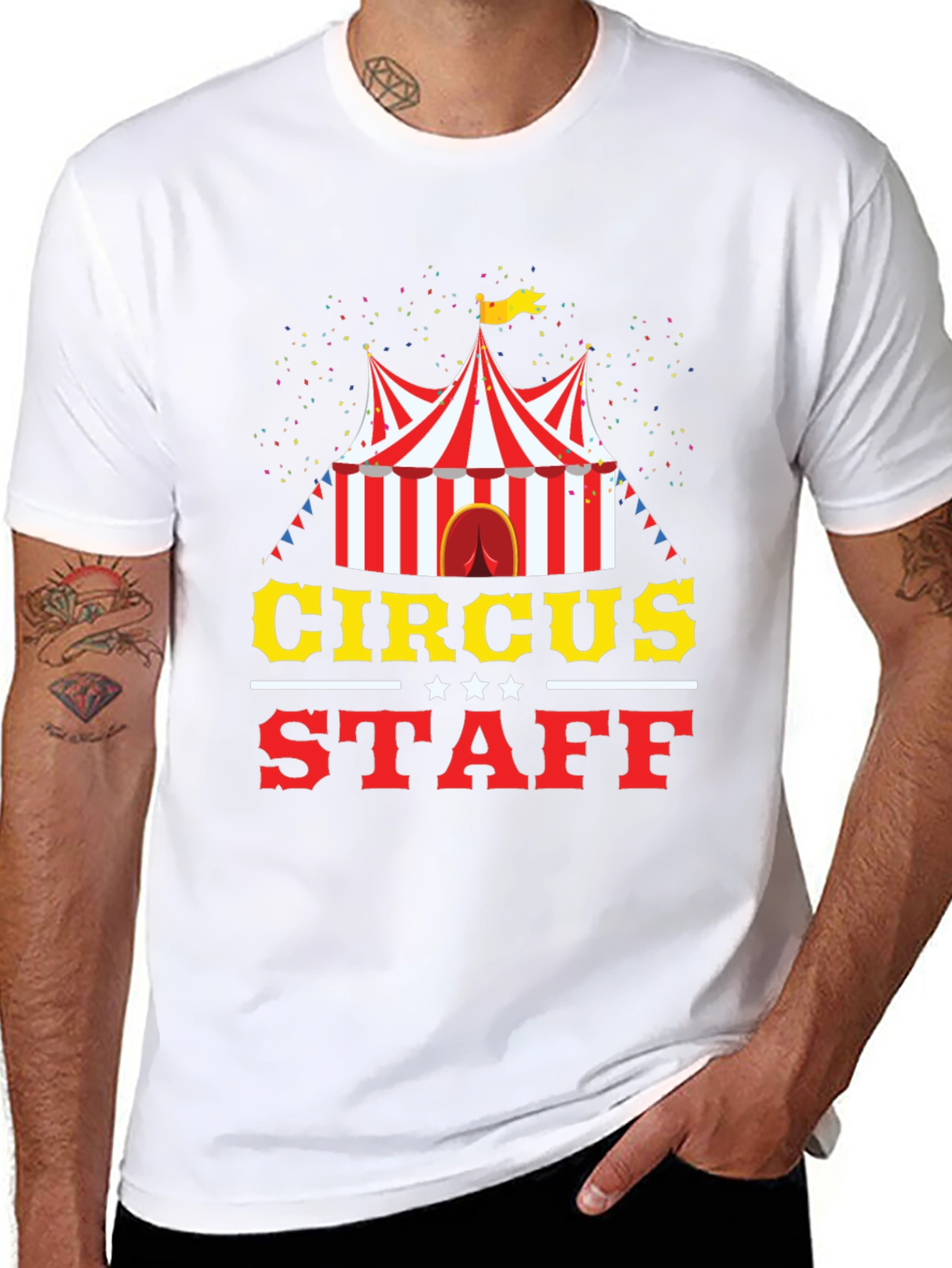 Circus Staff Graphic Tee - Ringmaster Theme