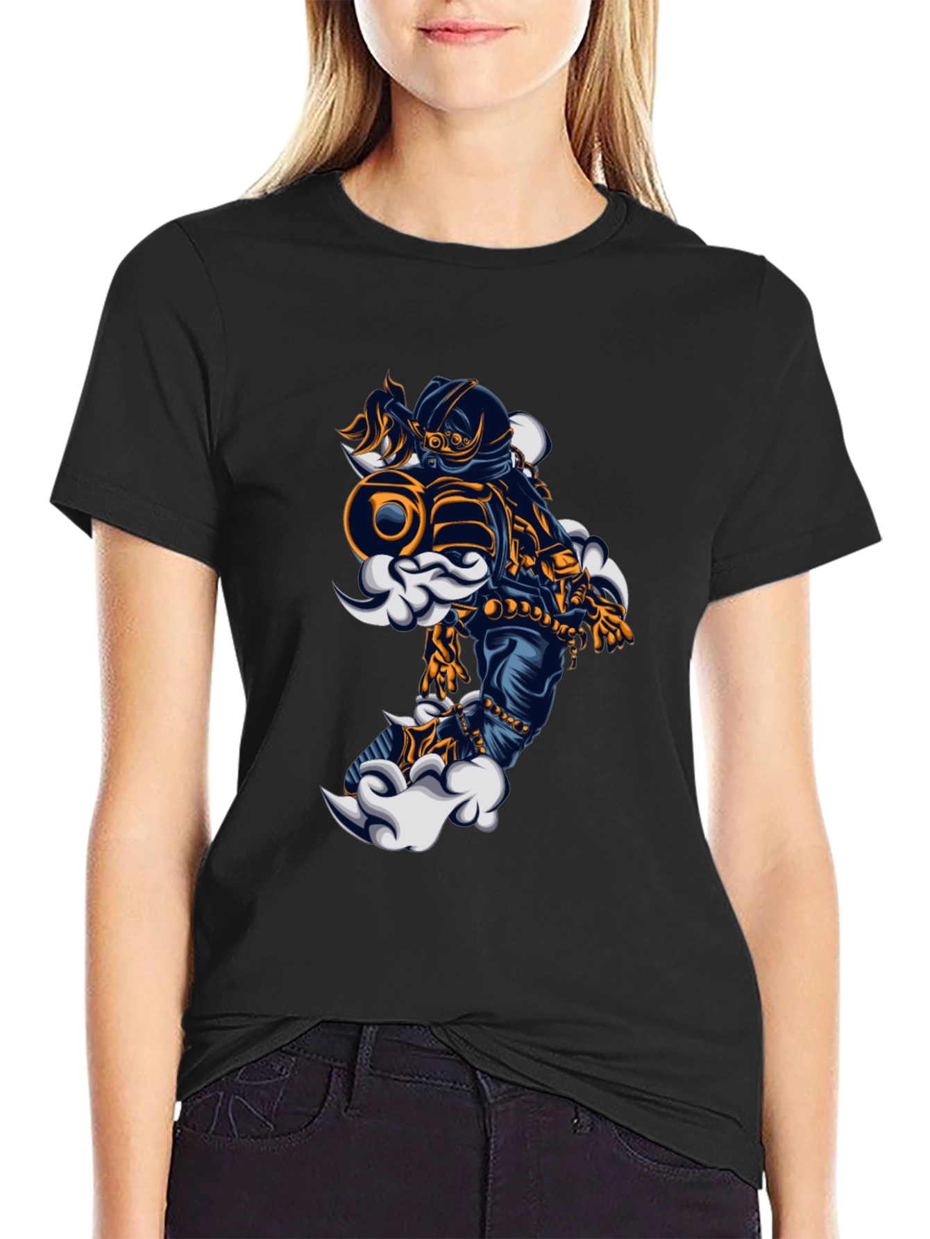 Cool Warrior Graphic T-Shirt