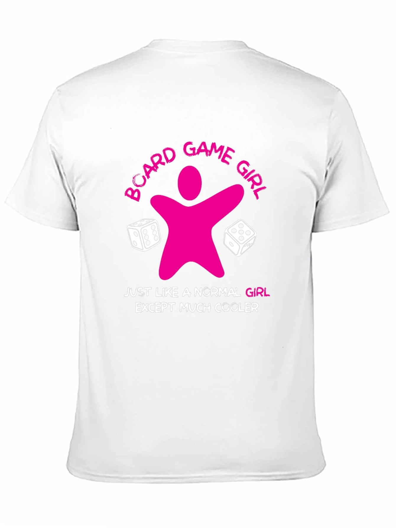 Board Game Girl T-Shirt - Cool Gamer Tee