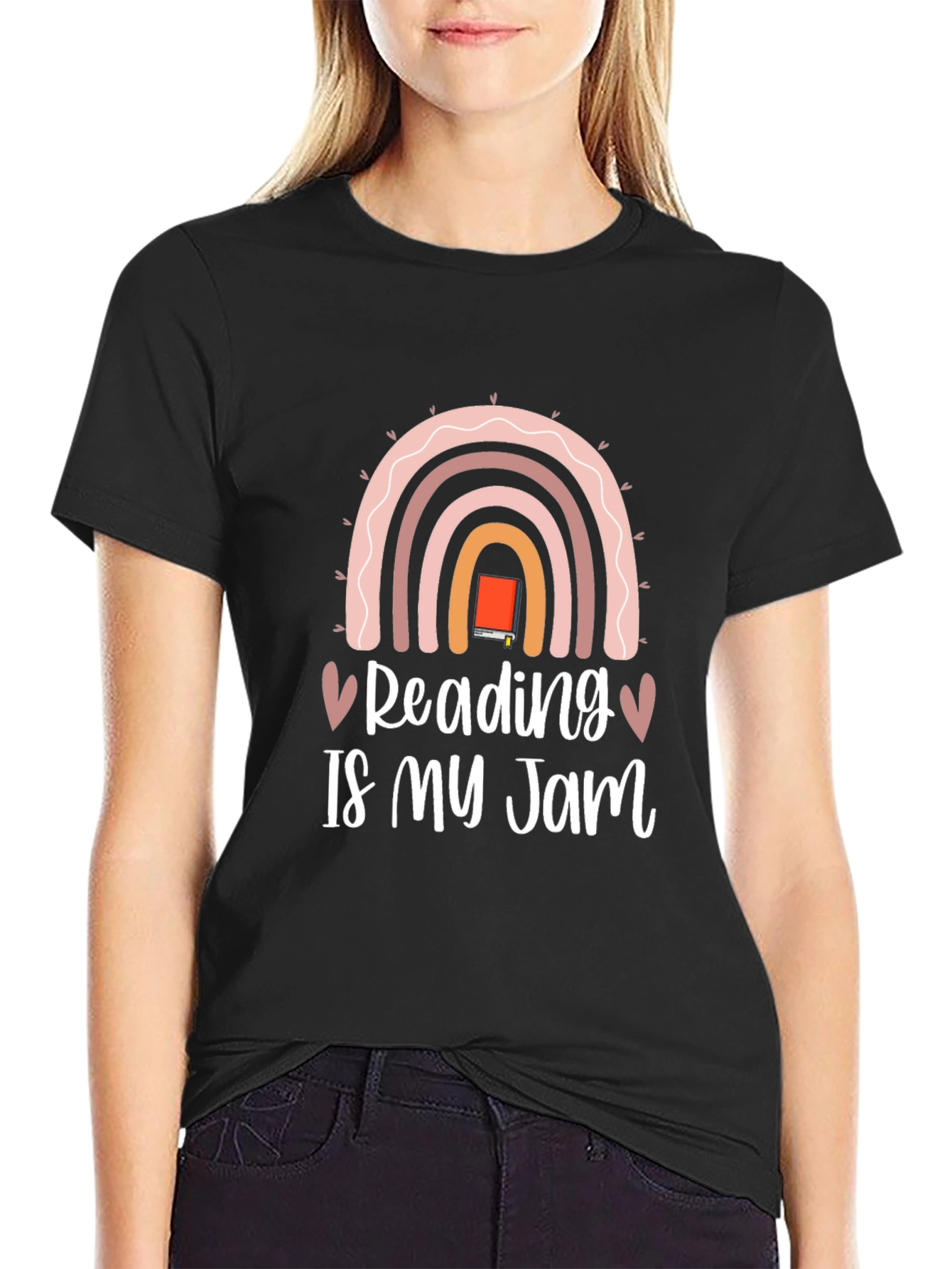 Reading Is My Jam T-Shirt Book Lover Tee