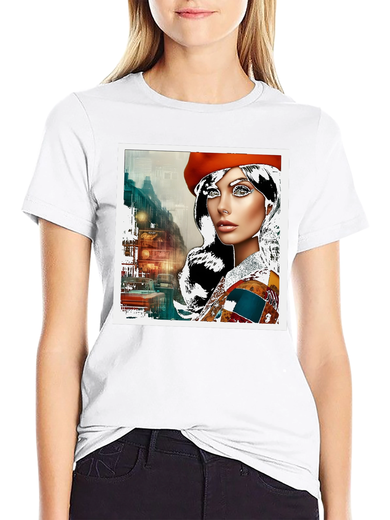 Stylish Urban Chic Graphic Tee