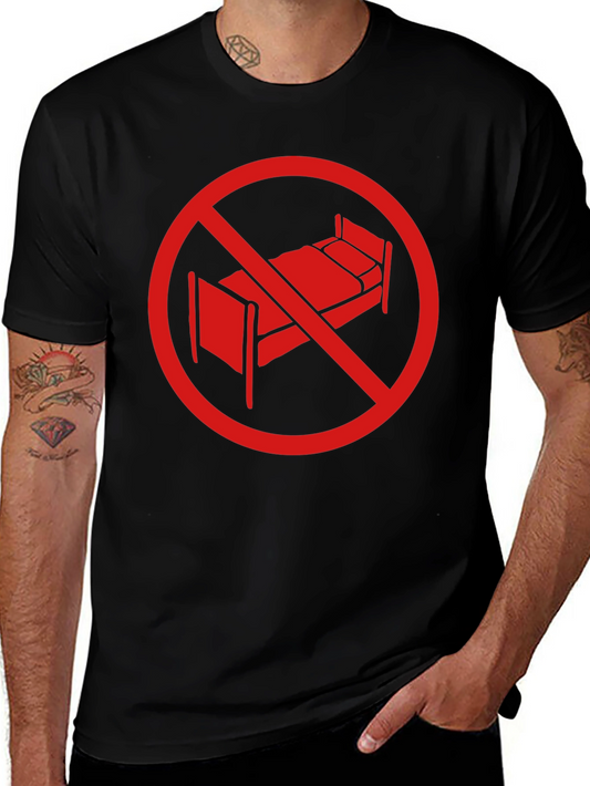 No Sleep Zone Black T-Shirt