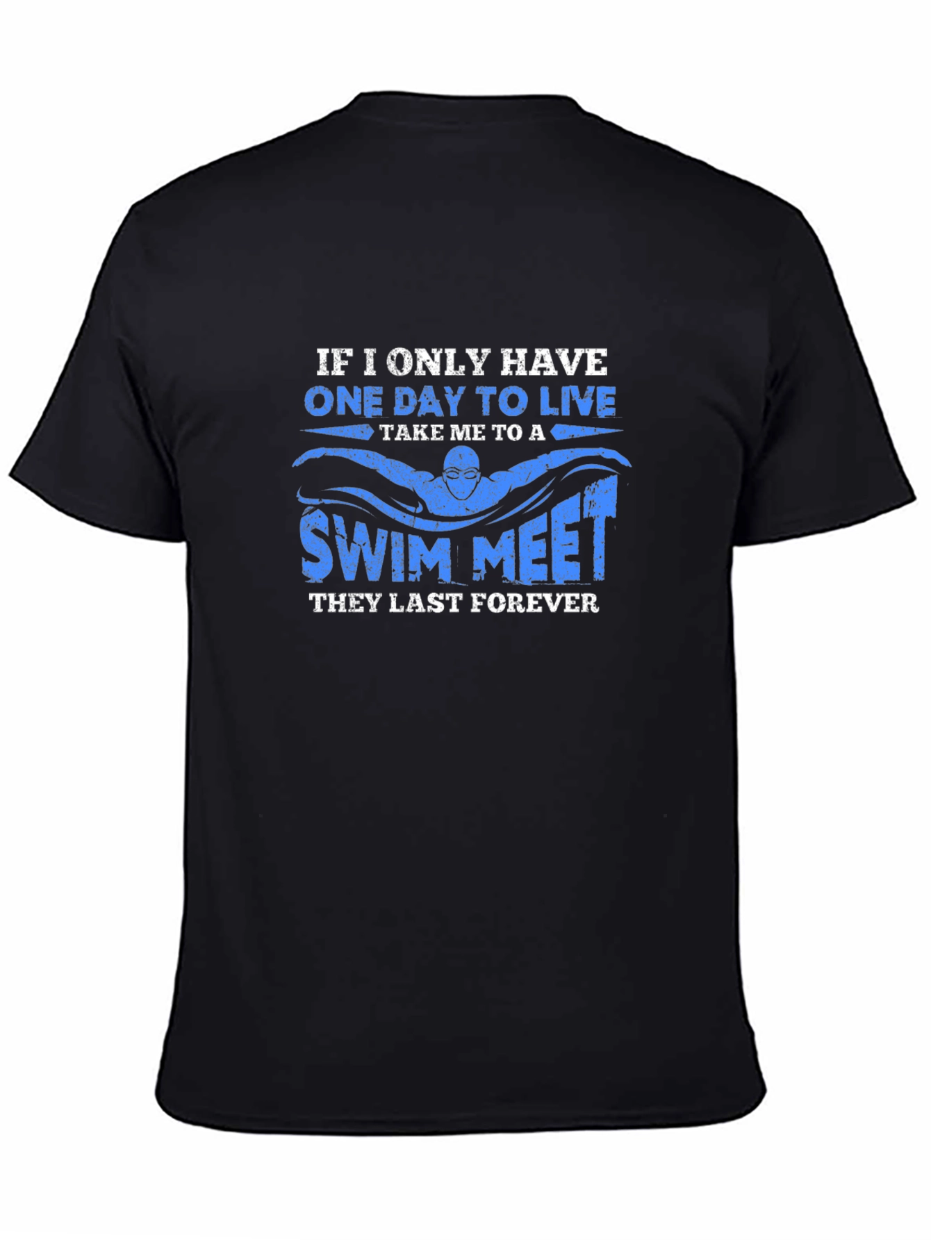 Swim Meet T-Shirt - Live for Swimming