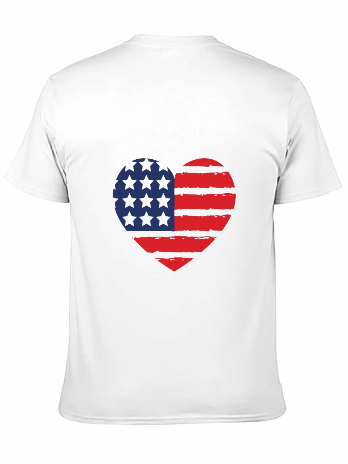American Flag Heart T-Shirt