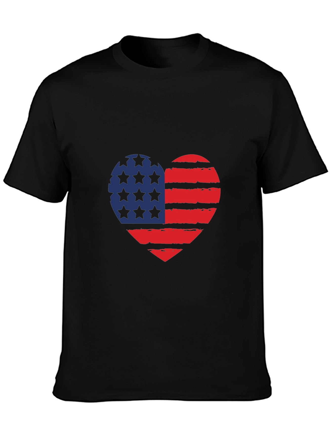 American Flag Heart T-Shirt