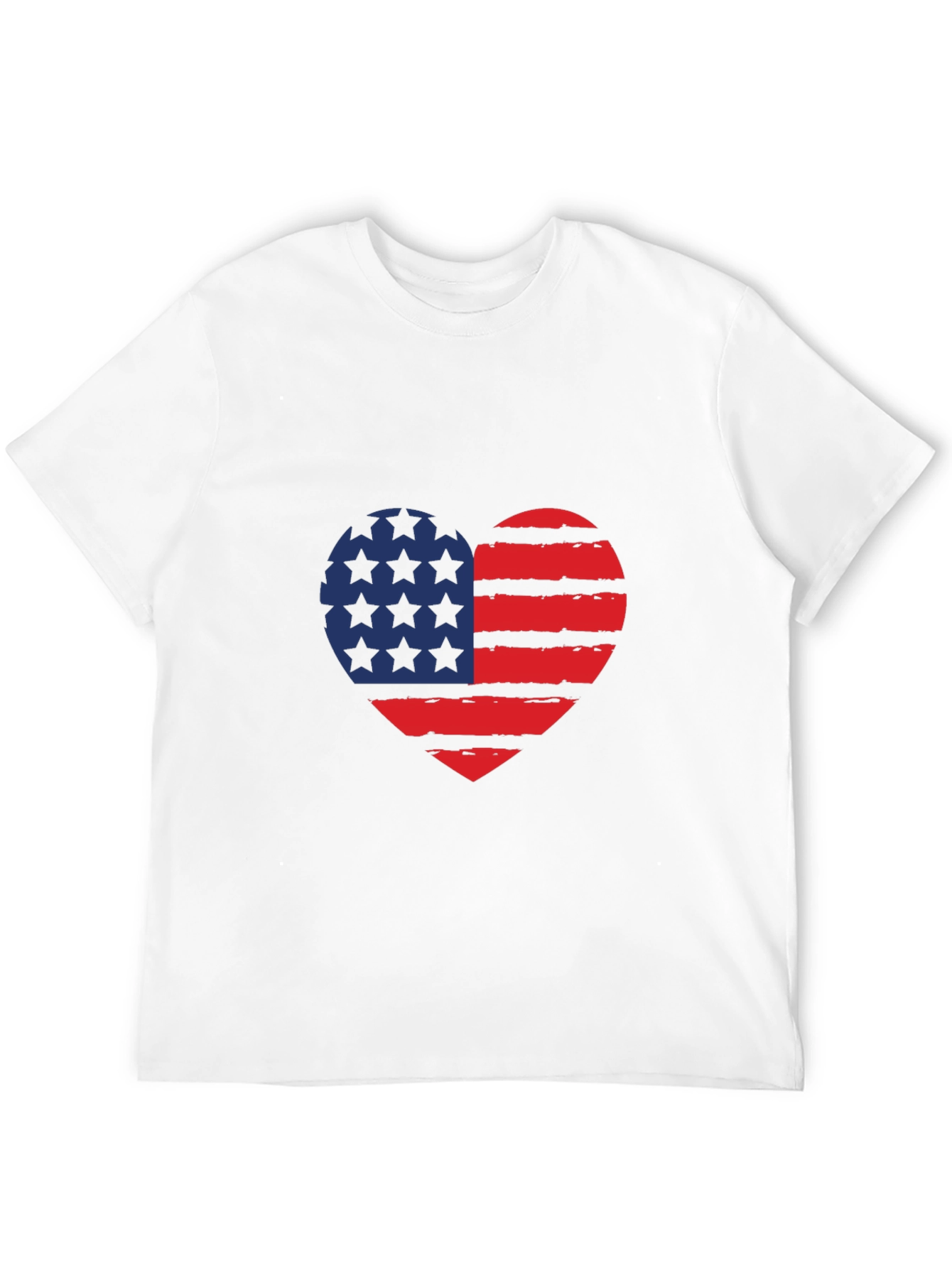 American Flag Heart T-Shirt