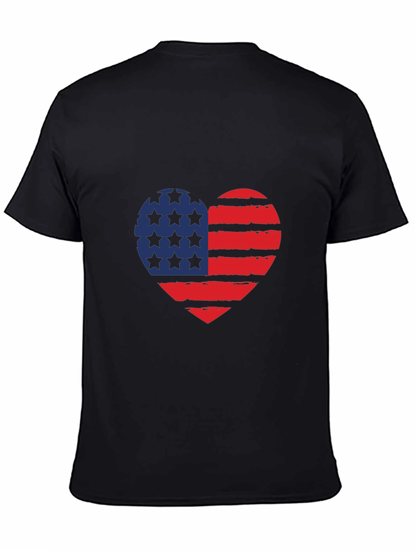 American Flag Heart T-Shirt