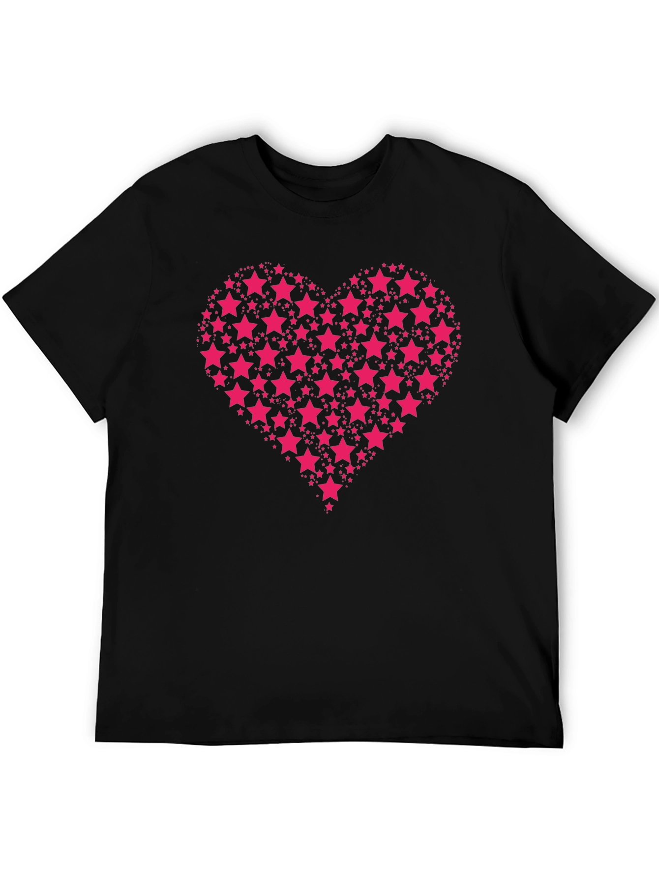 Heart of Stars Black T-Shirt