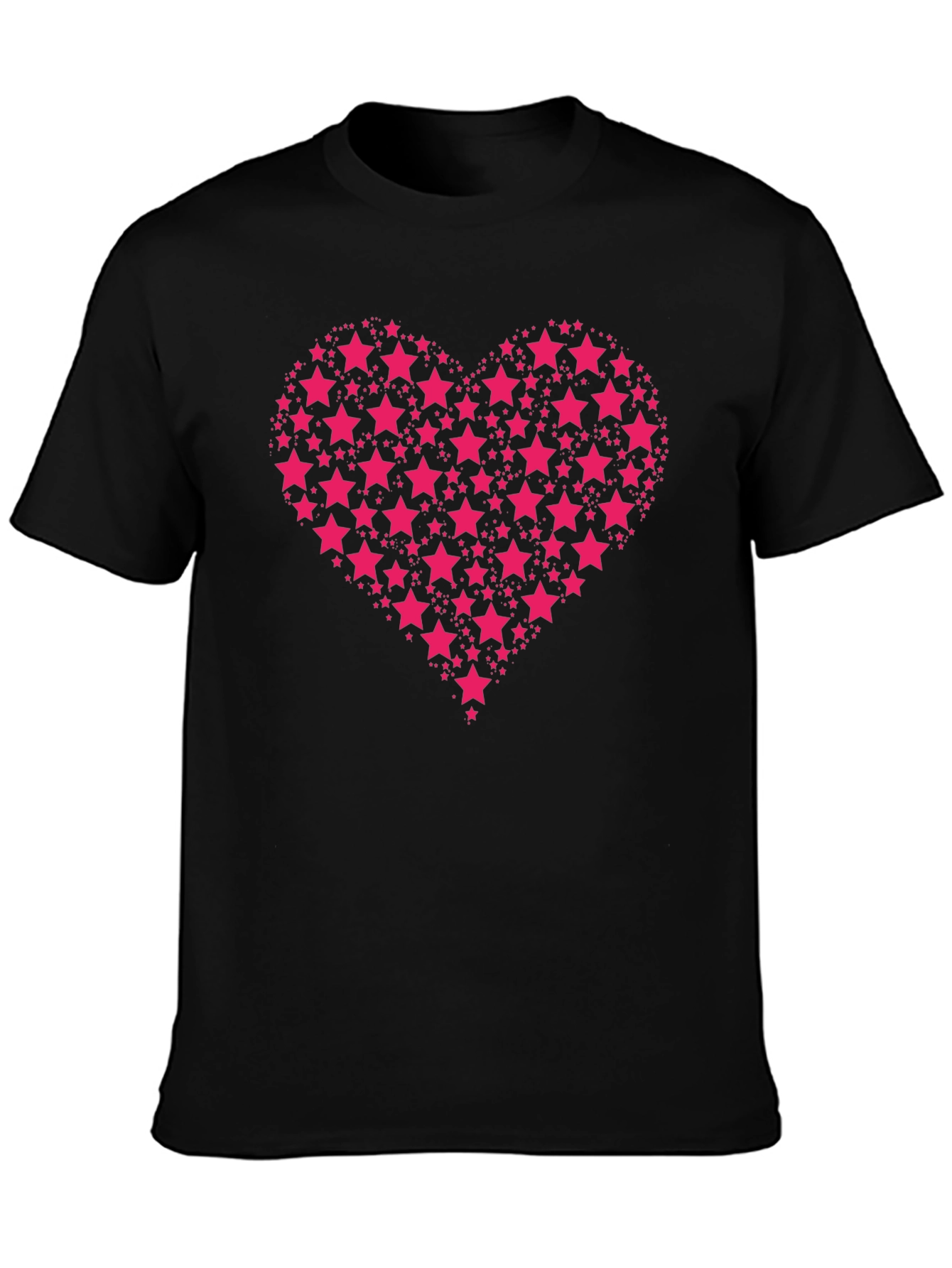 Heart of Stars Black T-Shirt