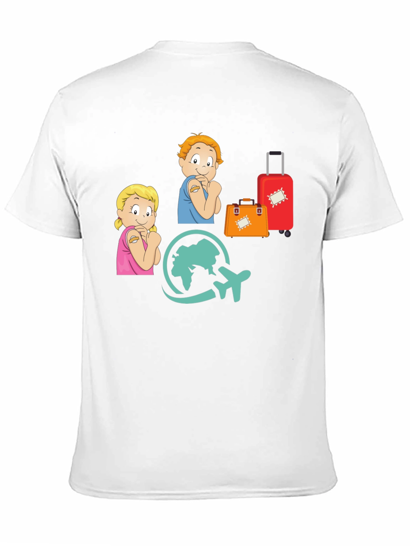 Vaccinated Kids Travel T-Shirt