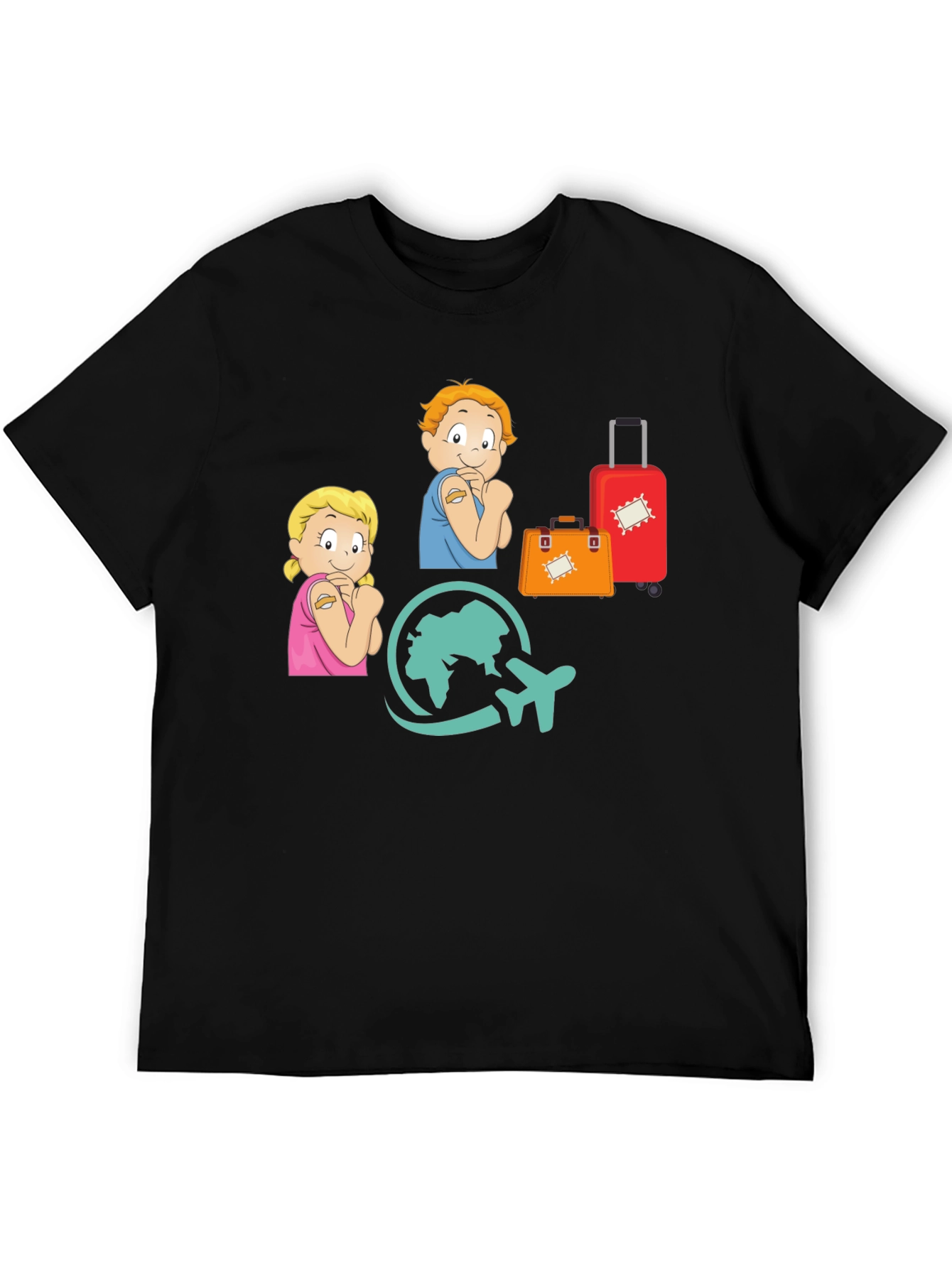 Vaccinated Kids Travel T-Shirt
