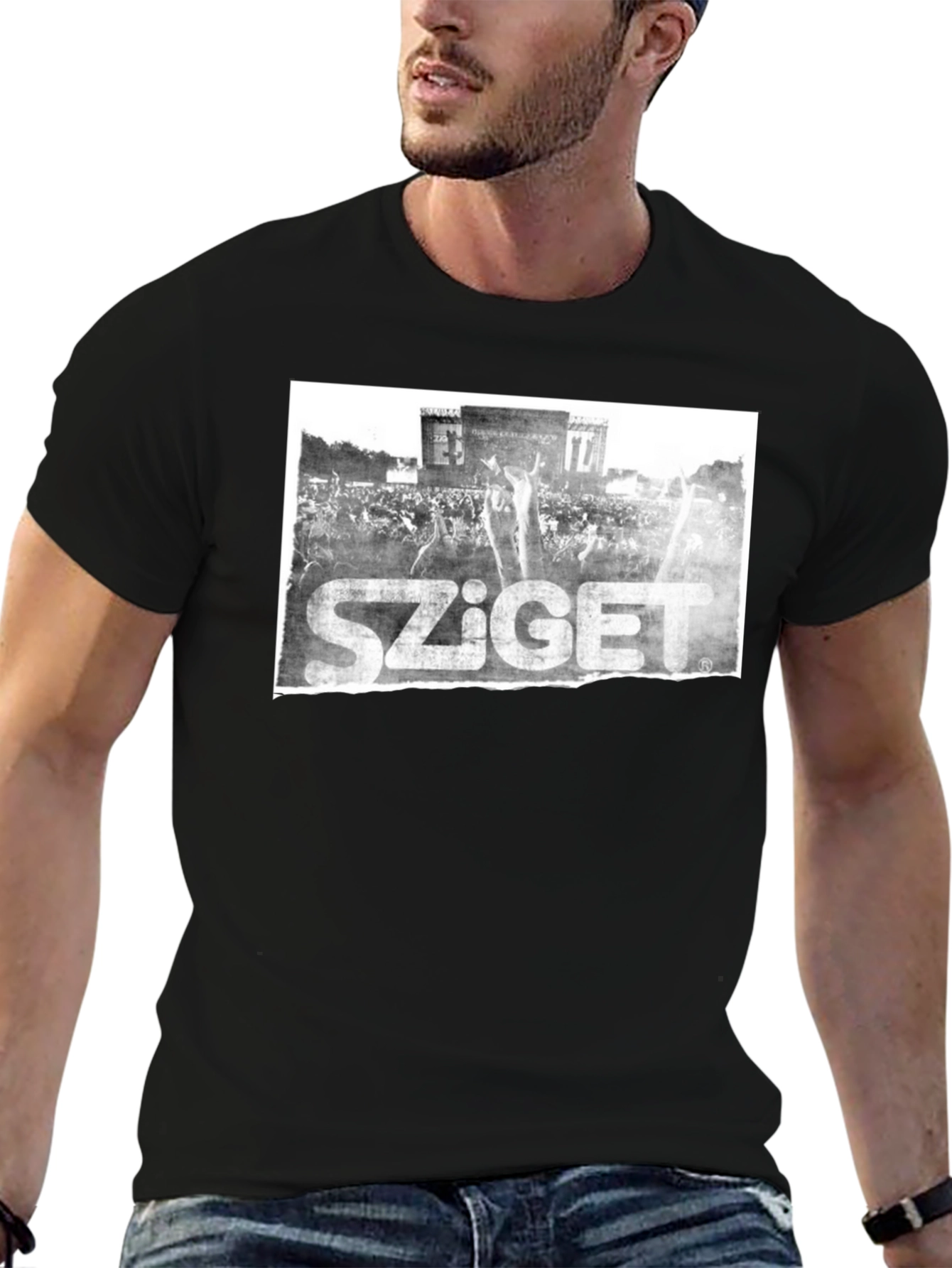 Sziget Festival Graphic T-Shirt - Black