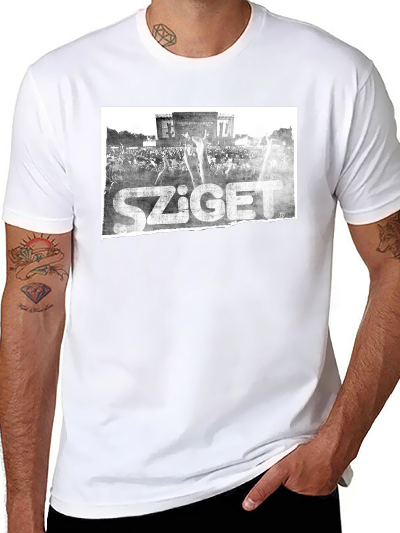 Sziget Festival Graphic T-Shirt - Black