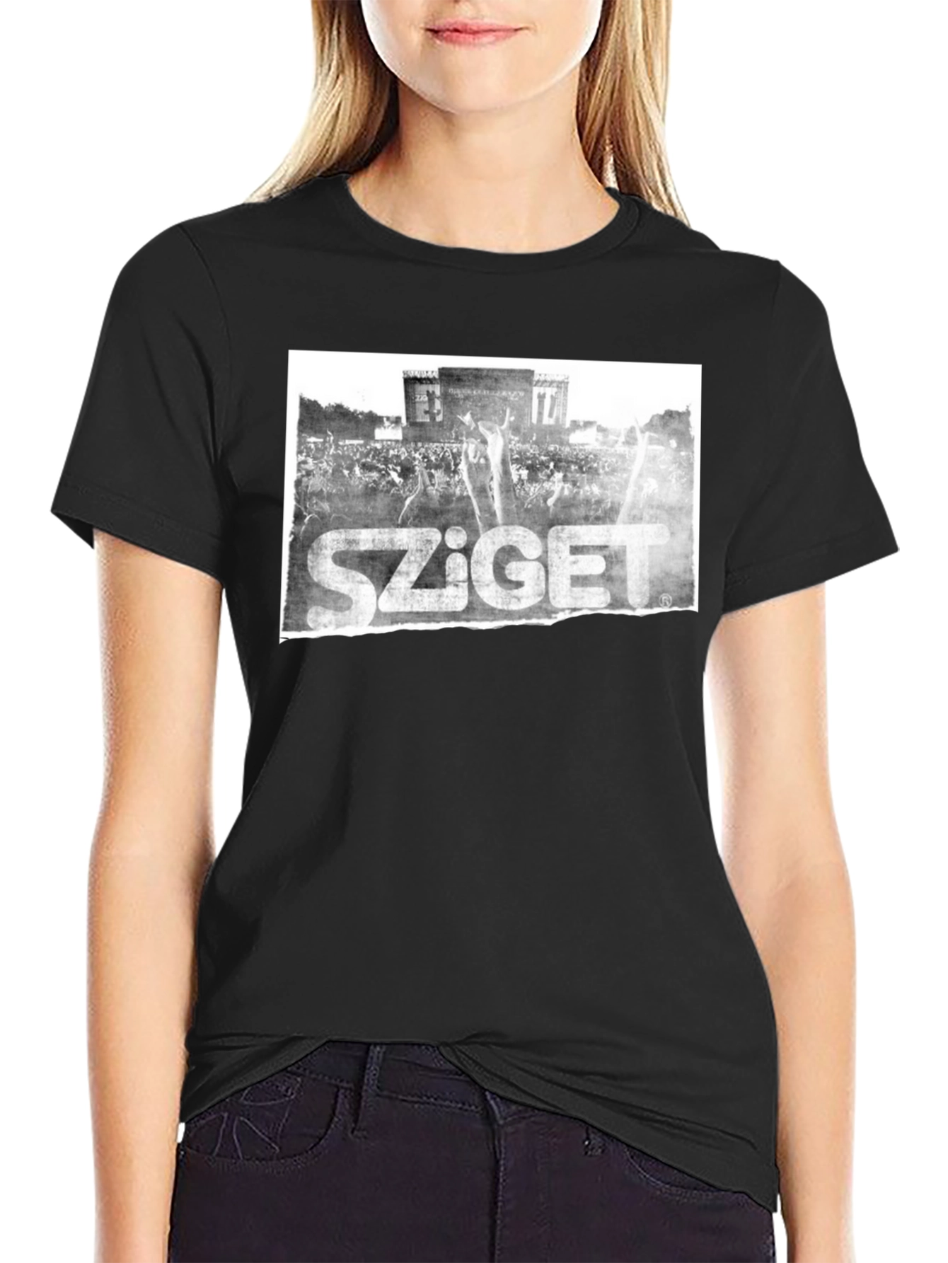 Sziget Festival Graphic T-Shirt - Black