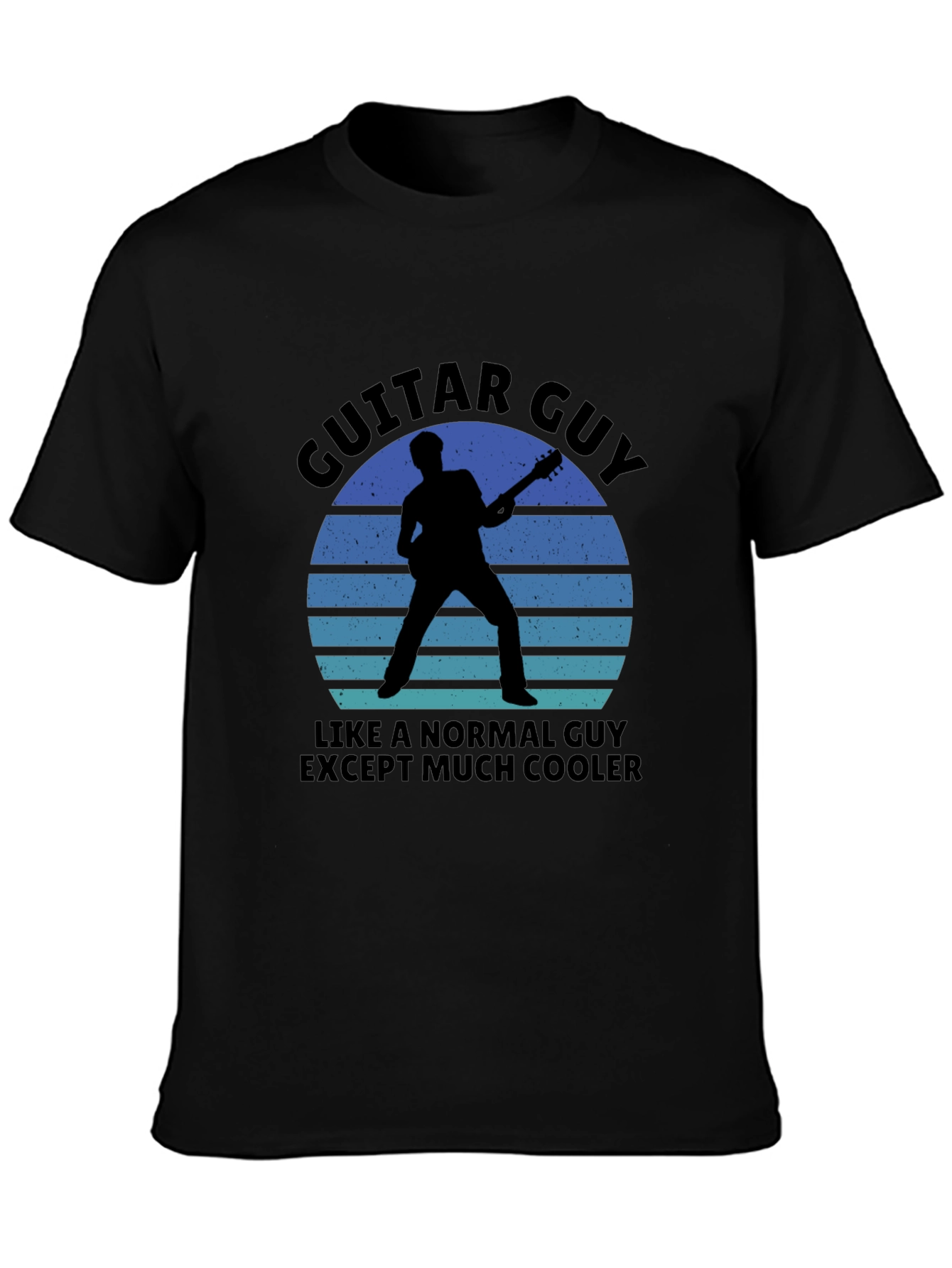 Guitar Guy T-Shirt - Musician Cool Graphic Tee
