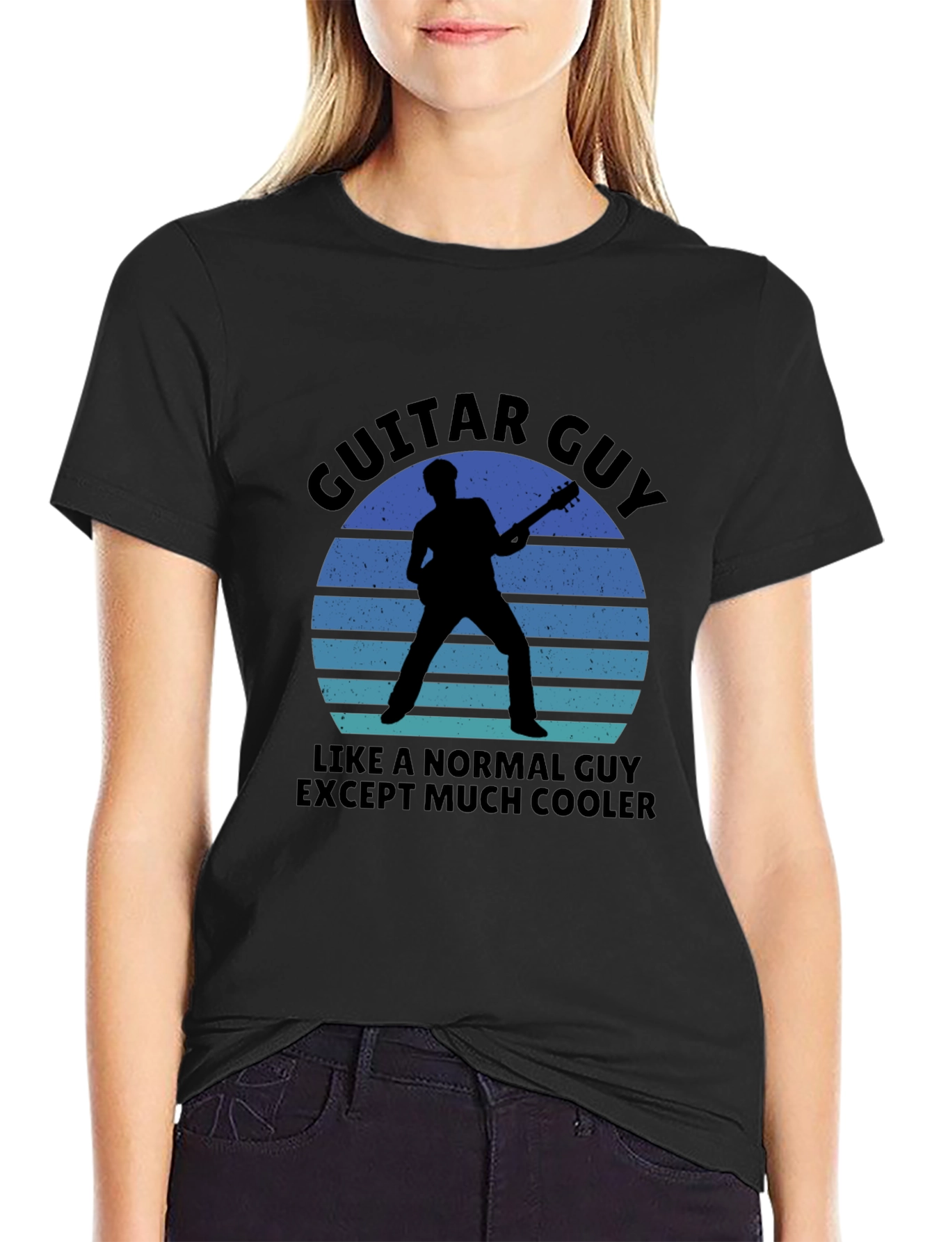Guitar Guy T-Shirt - Musician Cool Graphic Tee